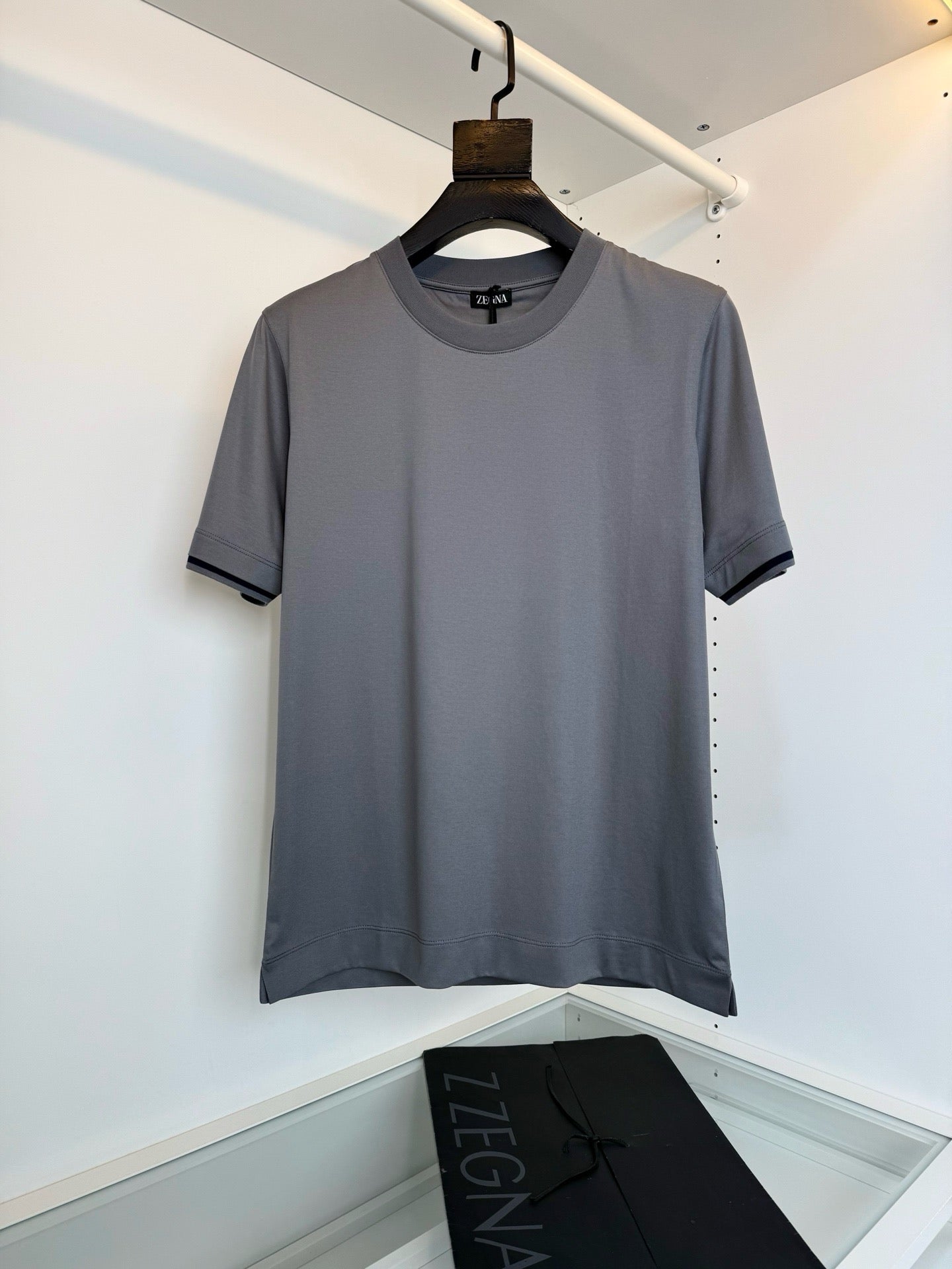 Dark blue, Light grey, Grey and Blue T-Shirt - FashionHype.xyz