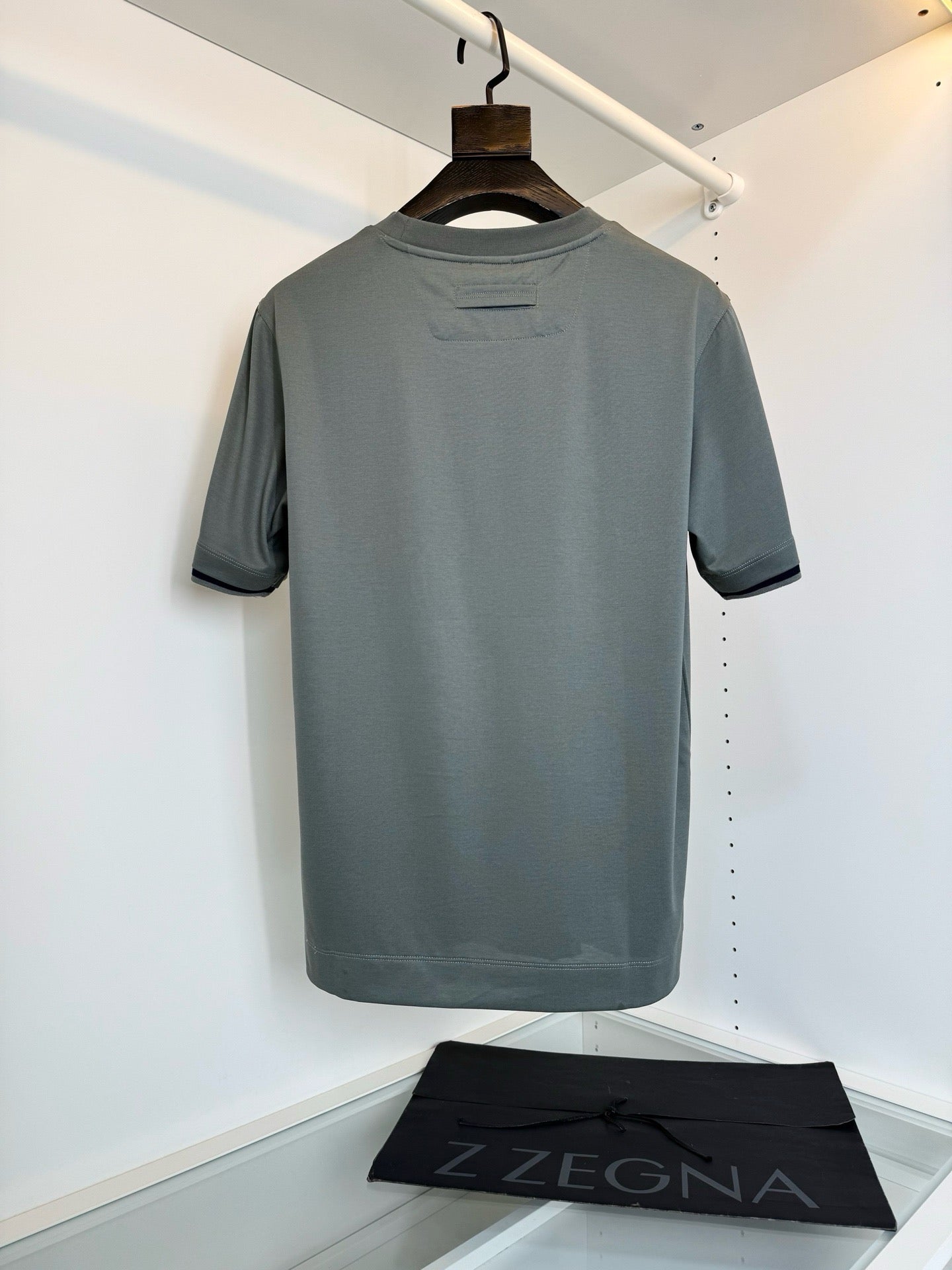 Dark blue, Light grey, Grey and Blue T-Shirt - FashionHype.xyz