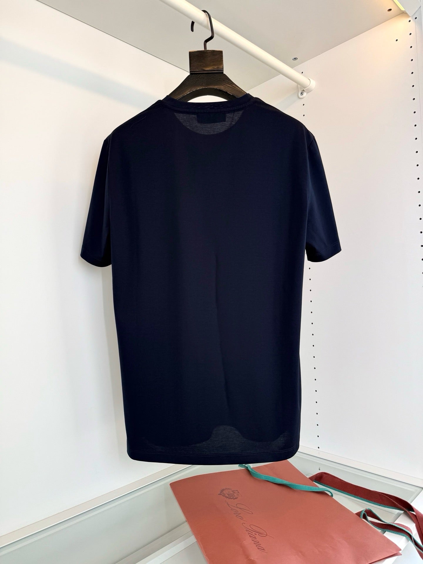 Black, Blue, Grey and White T-Shirt - FashionHype.xyz