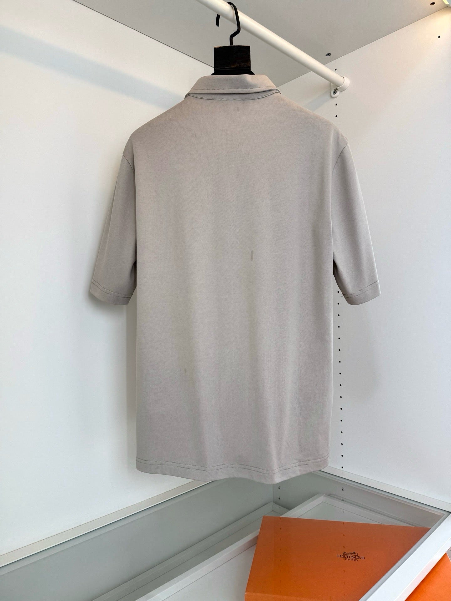 Black, Grey and dark grey Polo - FashionHype.xyz