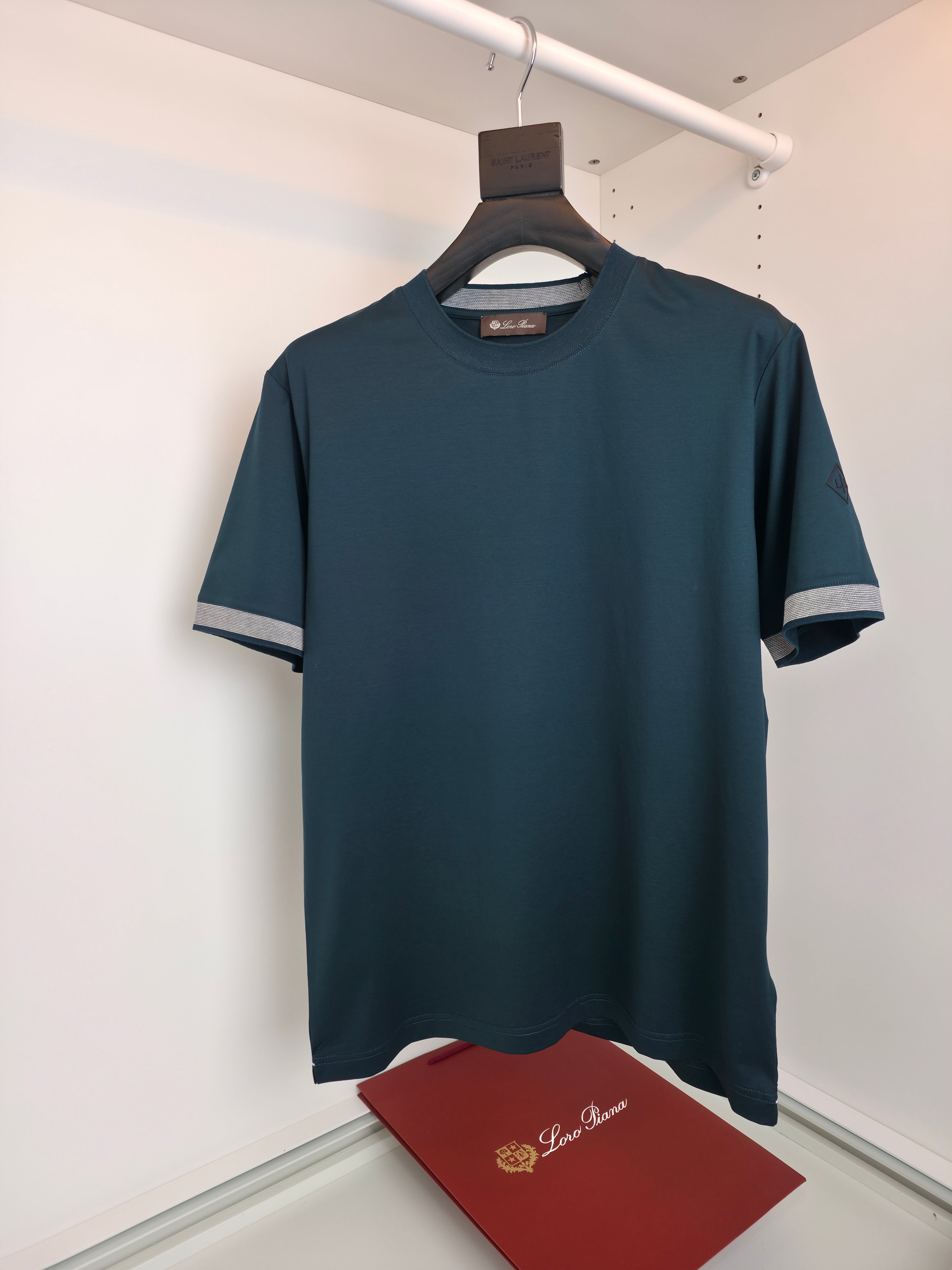 Deep Blue, Black and Navy blue T-Shirt - FashionHype.xyz