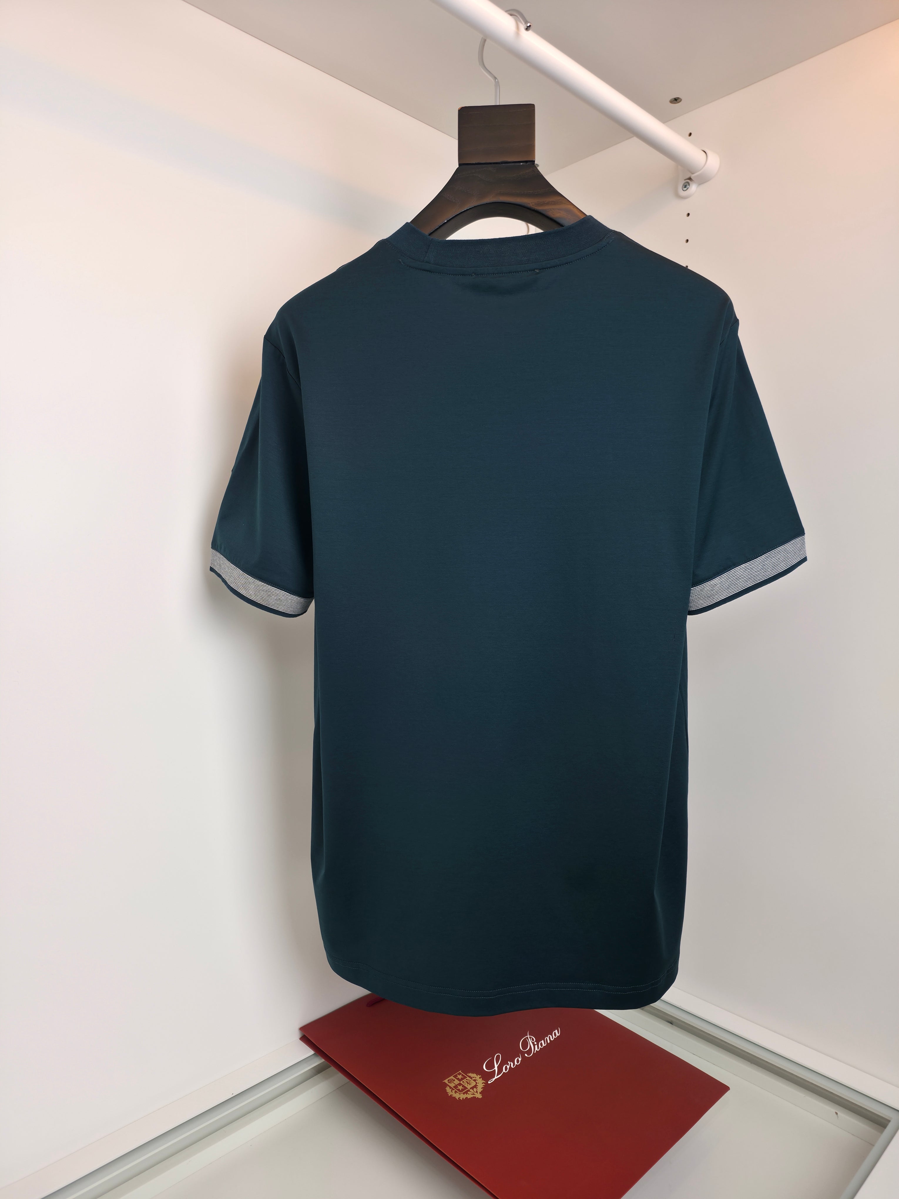 Deep Blue, Black and Navy blue T-Shirt - FashionHype.xyz