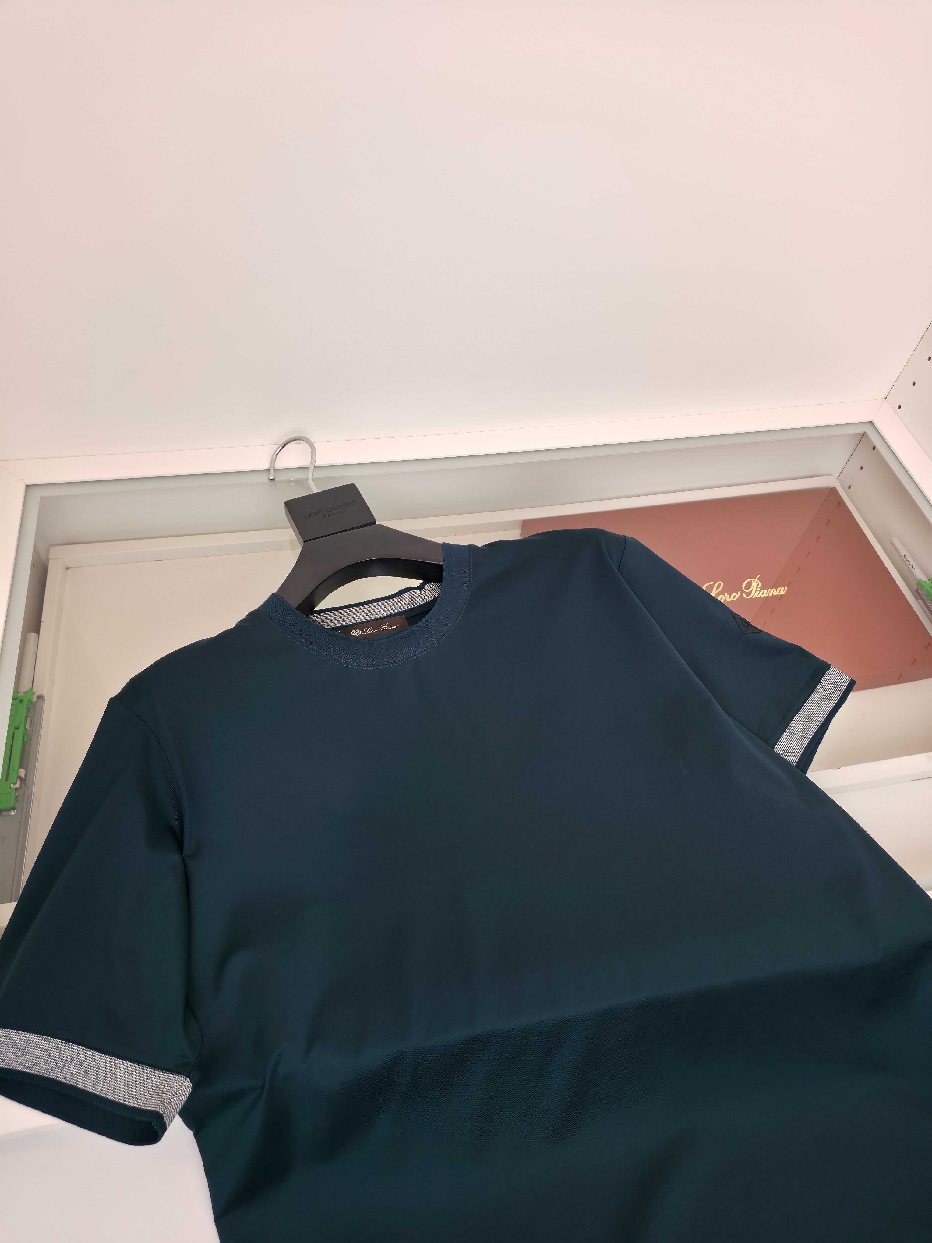 Deep Blue, Black and Navy blue T-Shirt - FashionHype.xyz