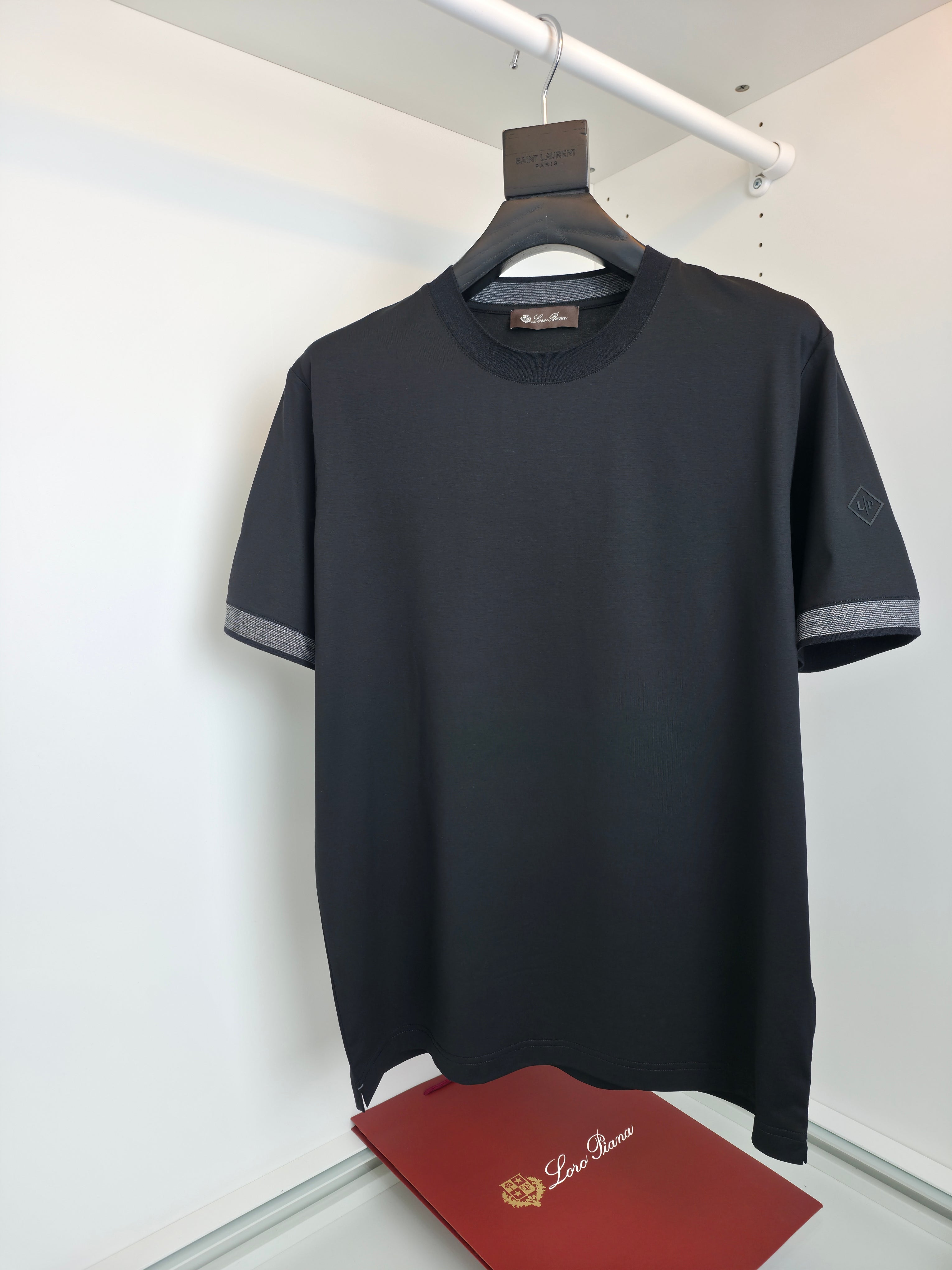 Deep Blue, Black and Navy blue T-Shirt - FashionHype.xyz