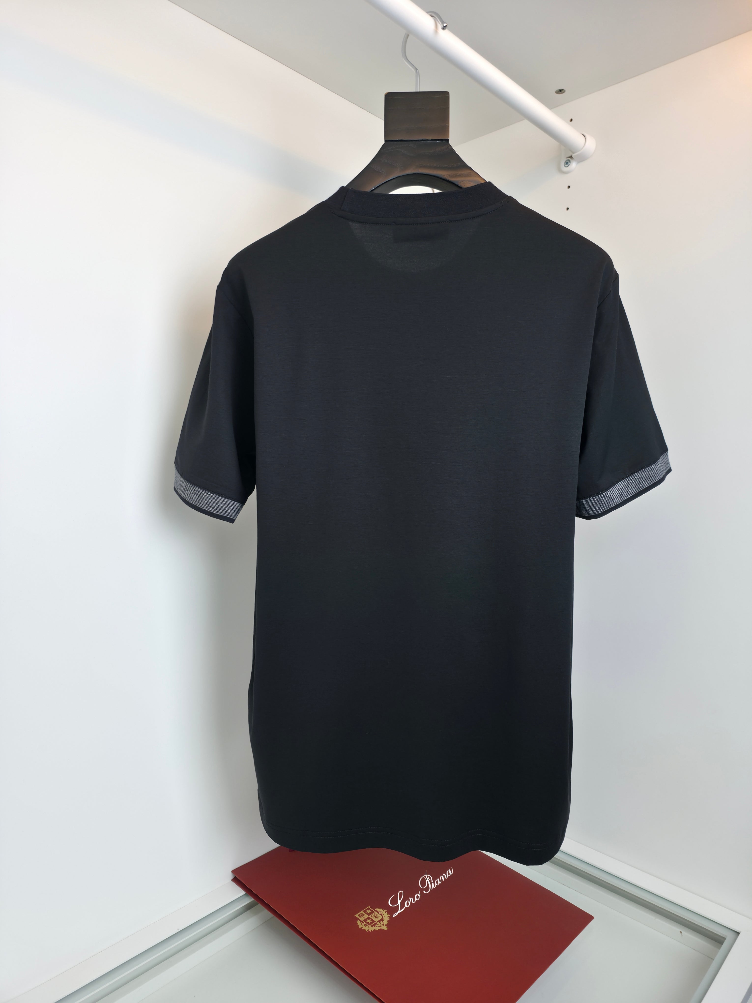Deep Blue, Black and Navy blue T-Shirt - FashionHype.xyz