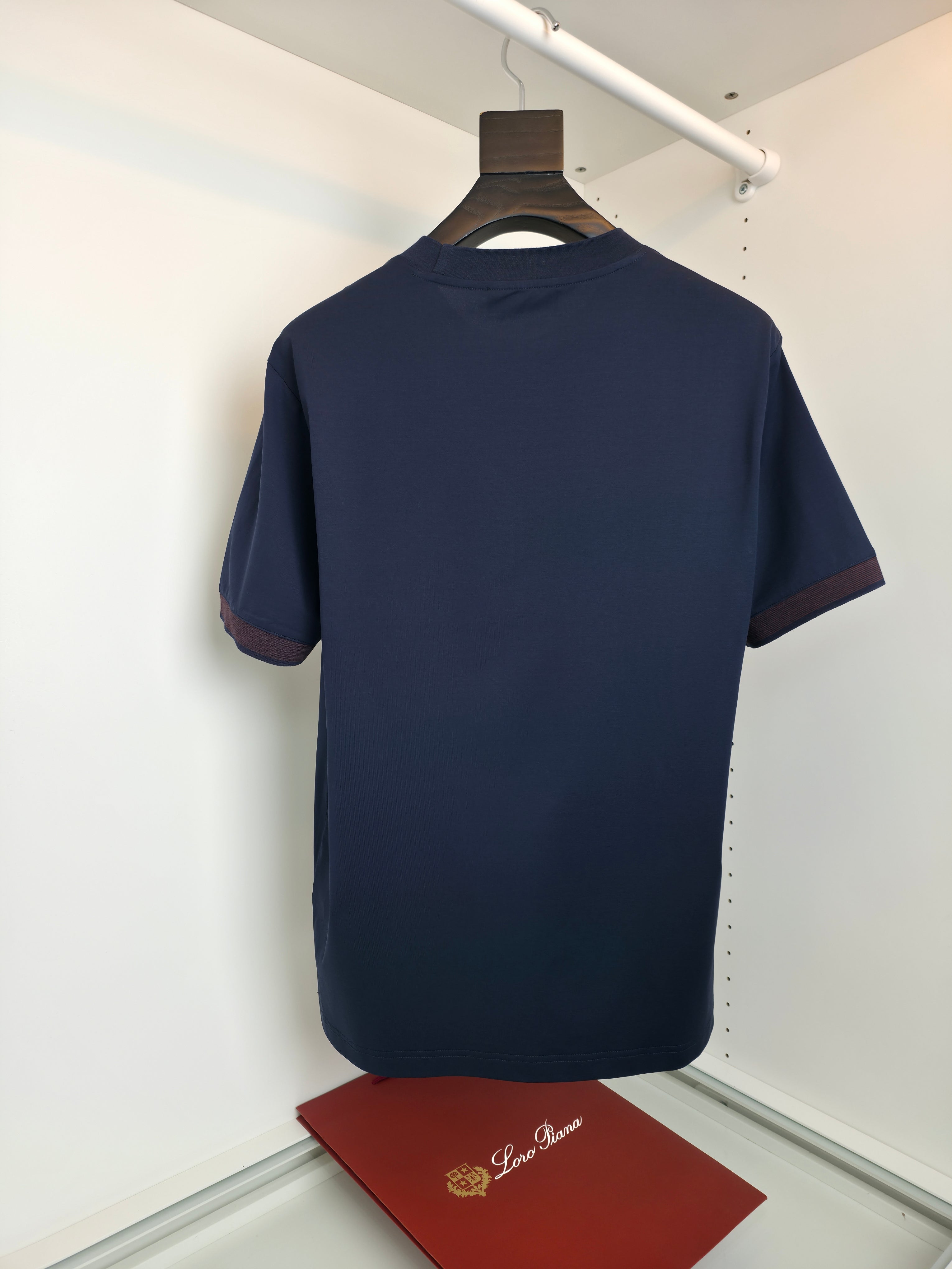 Deep Blue, Black and Navy blue T-Shirt - FashionHype.xyz