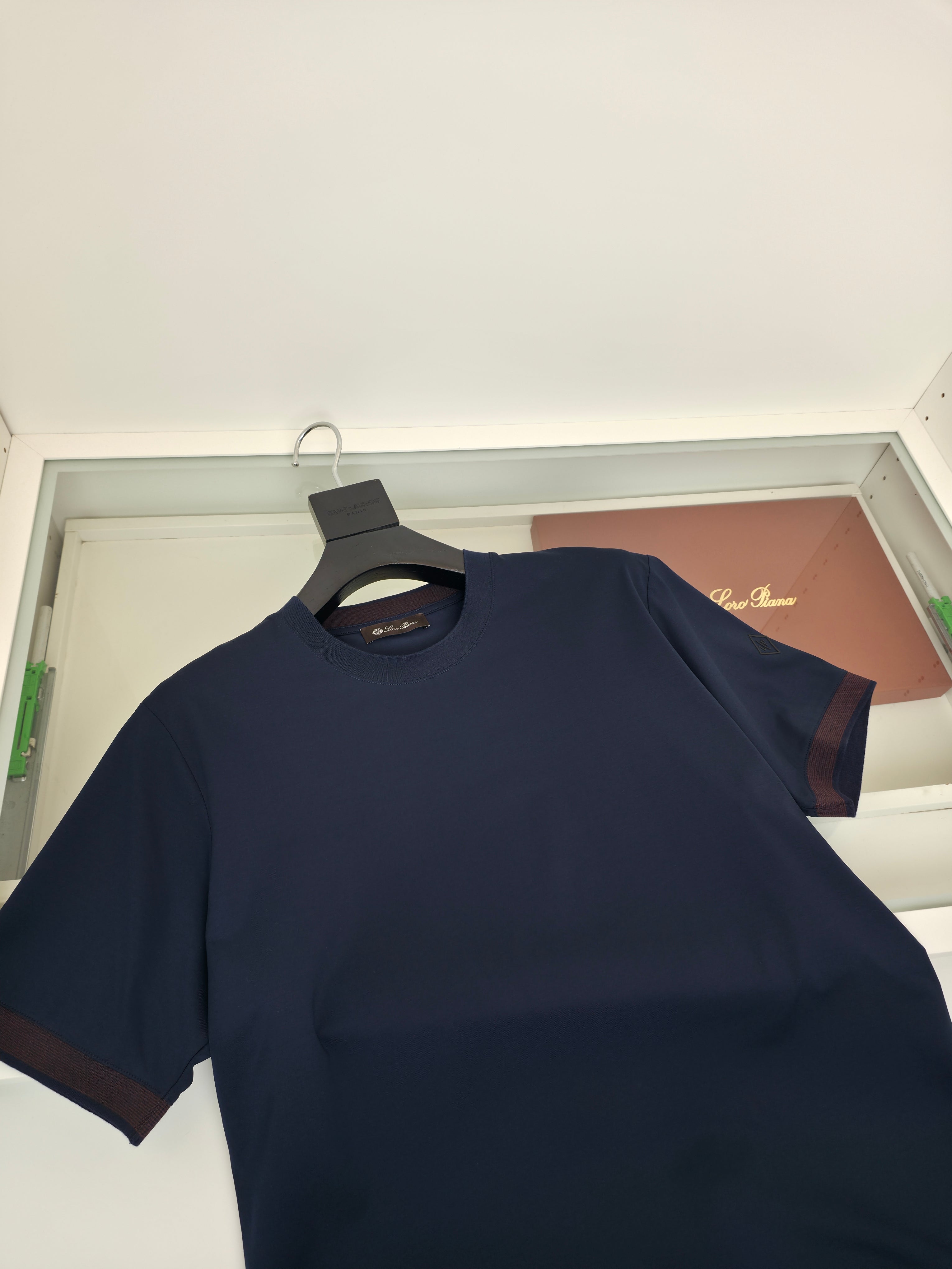 Deep Blue, Black and Navy blue T-Shirt - FashionHype.xyz