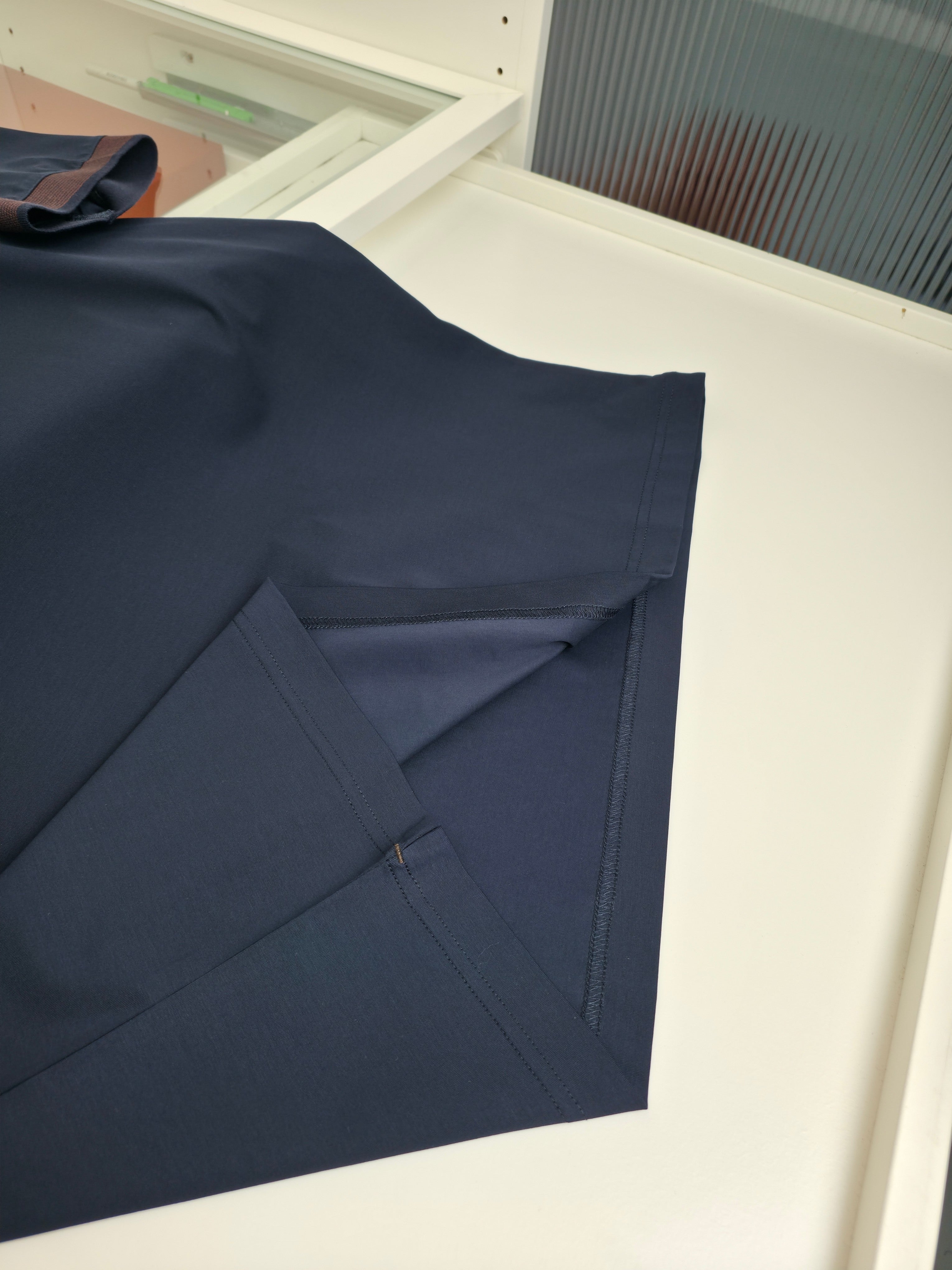 Deep Blue, Black and Navy blue T-Shirt - FashionHype.xyz