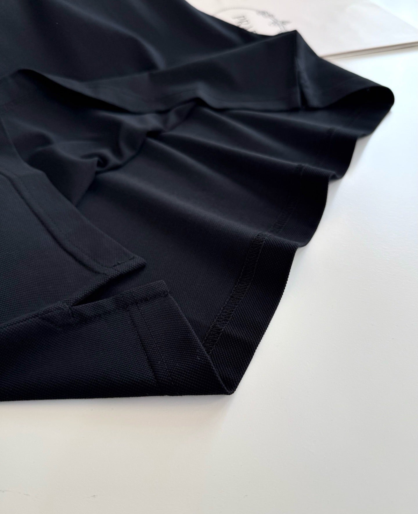 Black, White and Blue Polo - FashionHype.xyz