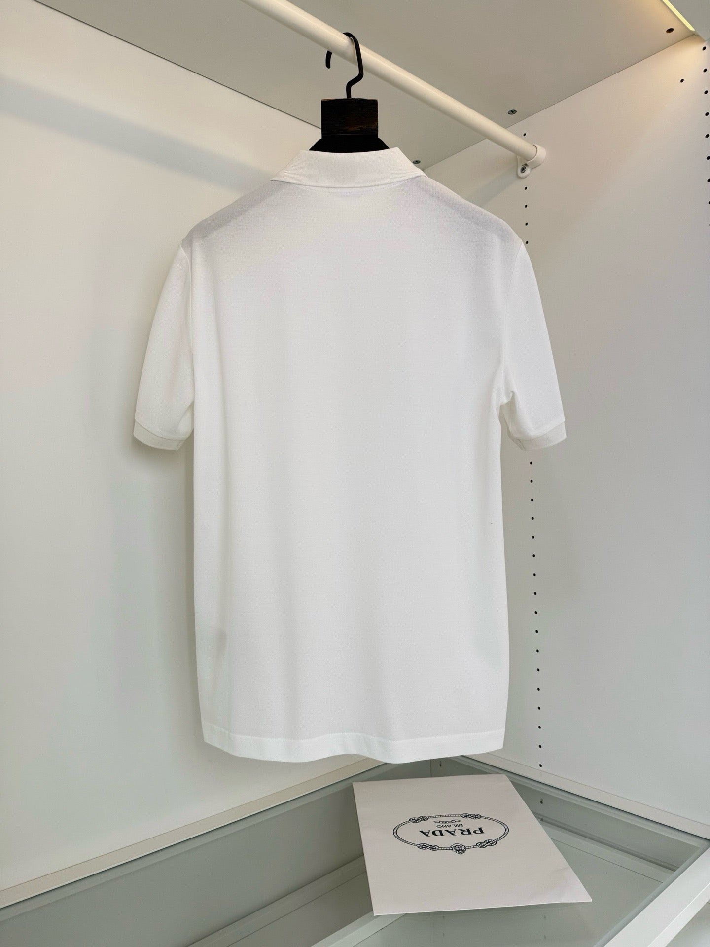Black, White and Blue Polo - FashionHype.xyz