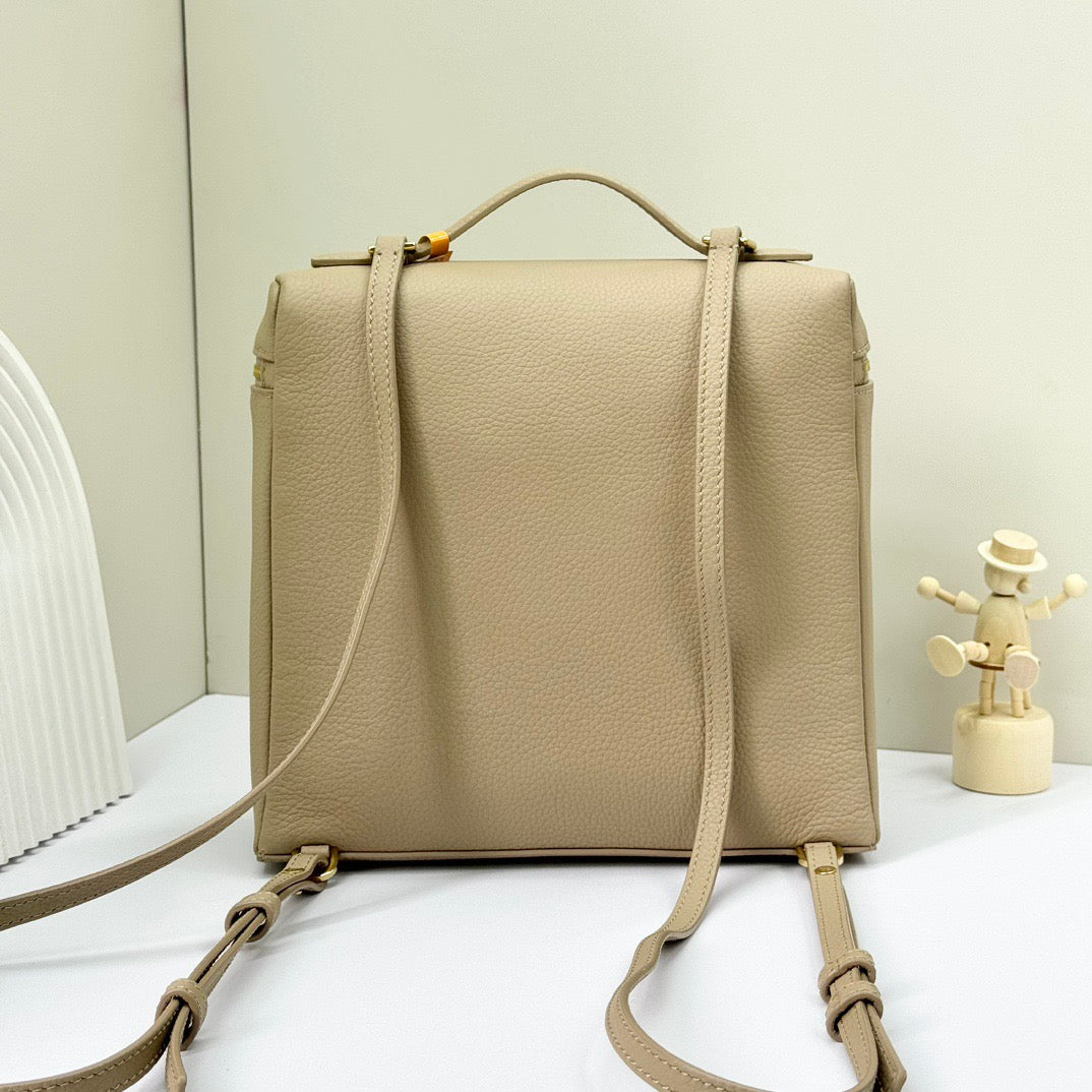 Off-white, Light sky blue and Blue Bag