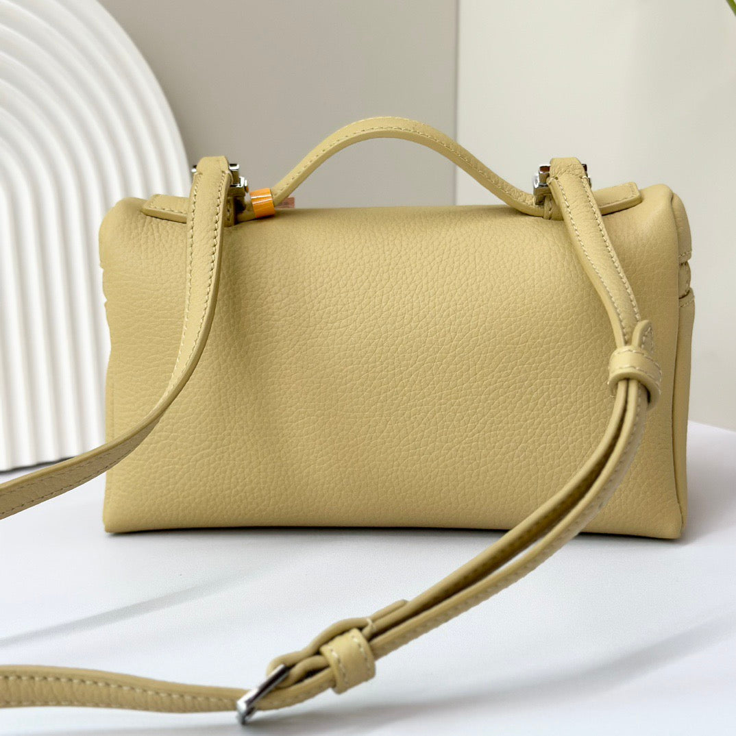 Pink, White, Off-white and Black Bag