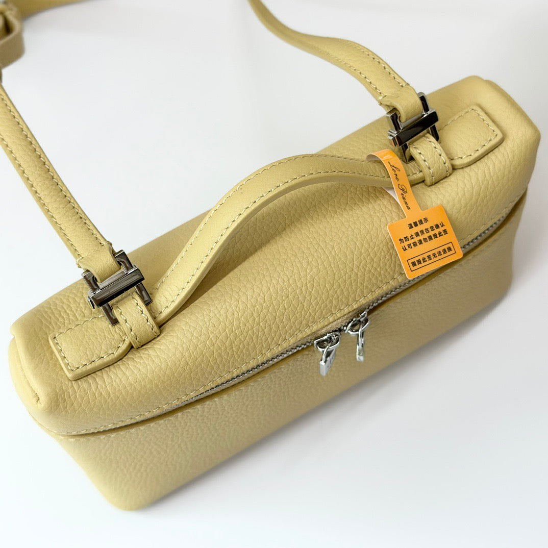 Pink, White, Off-white and Black Bag