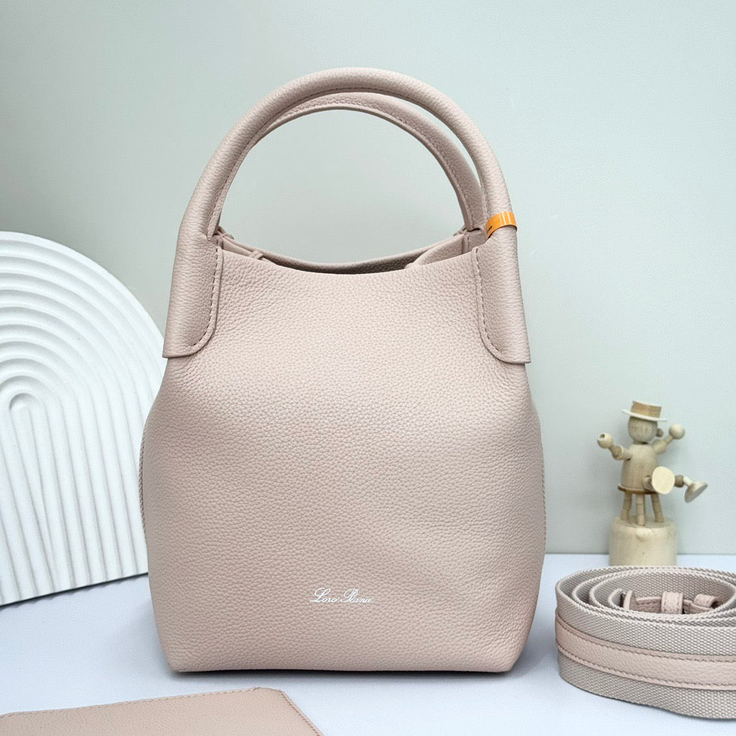 Light pink and Grey Bag