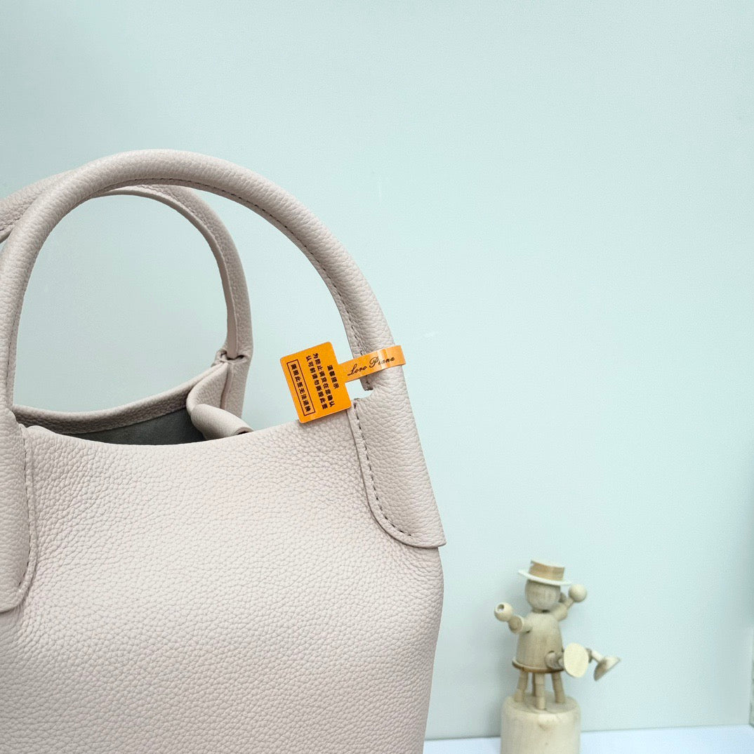 Light pink and Grey Bag