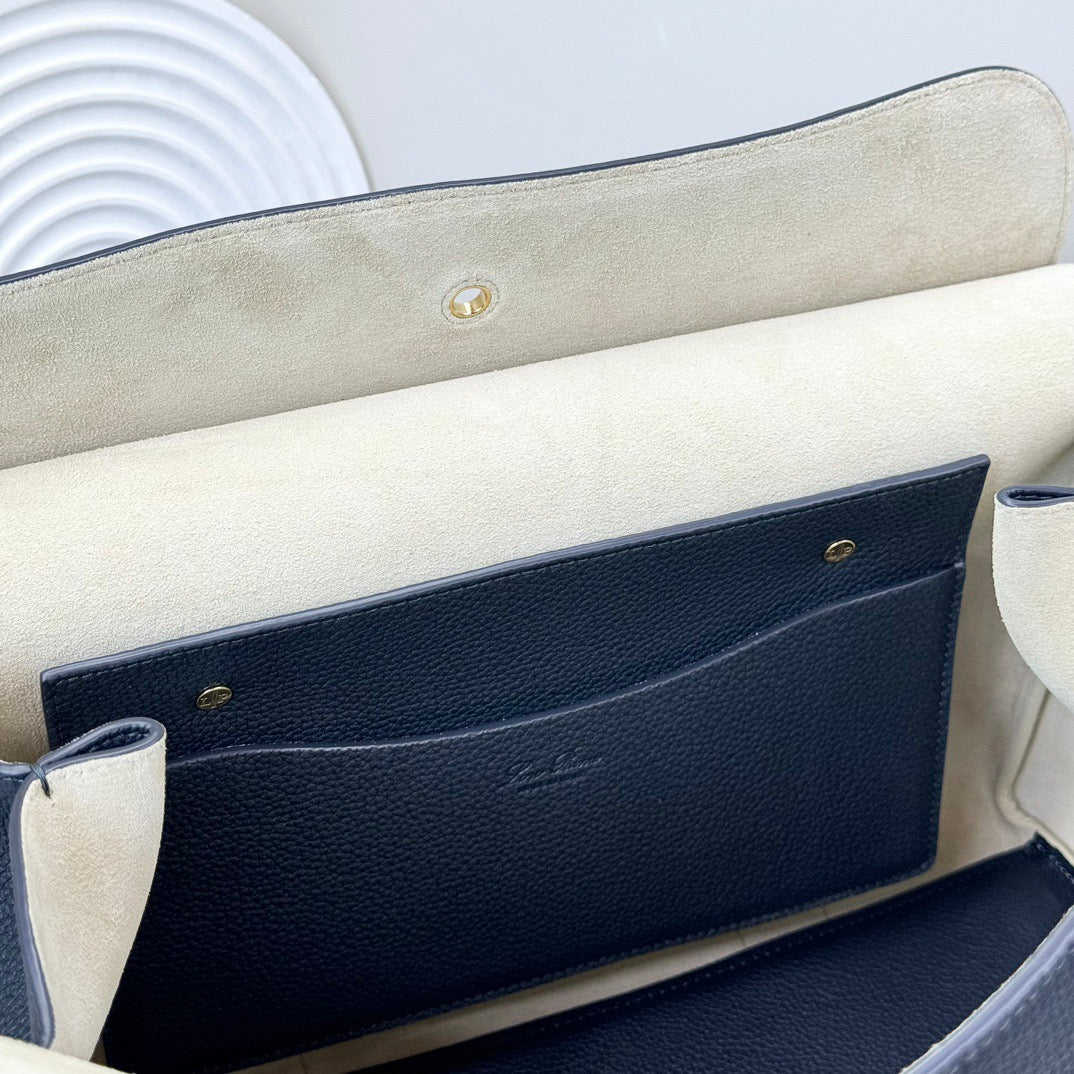 Black and Off-white Bag