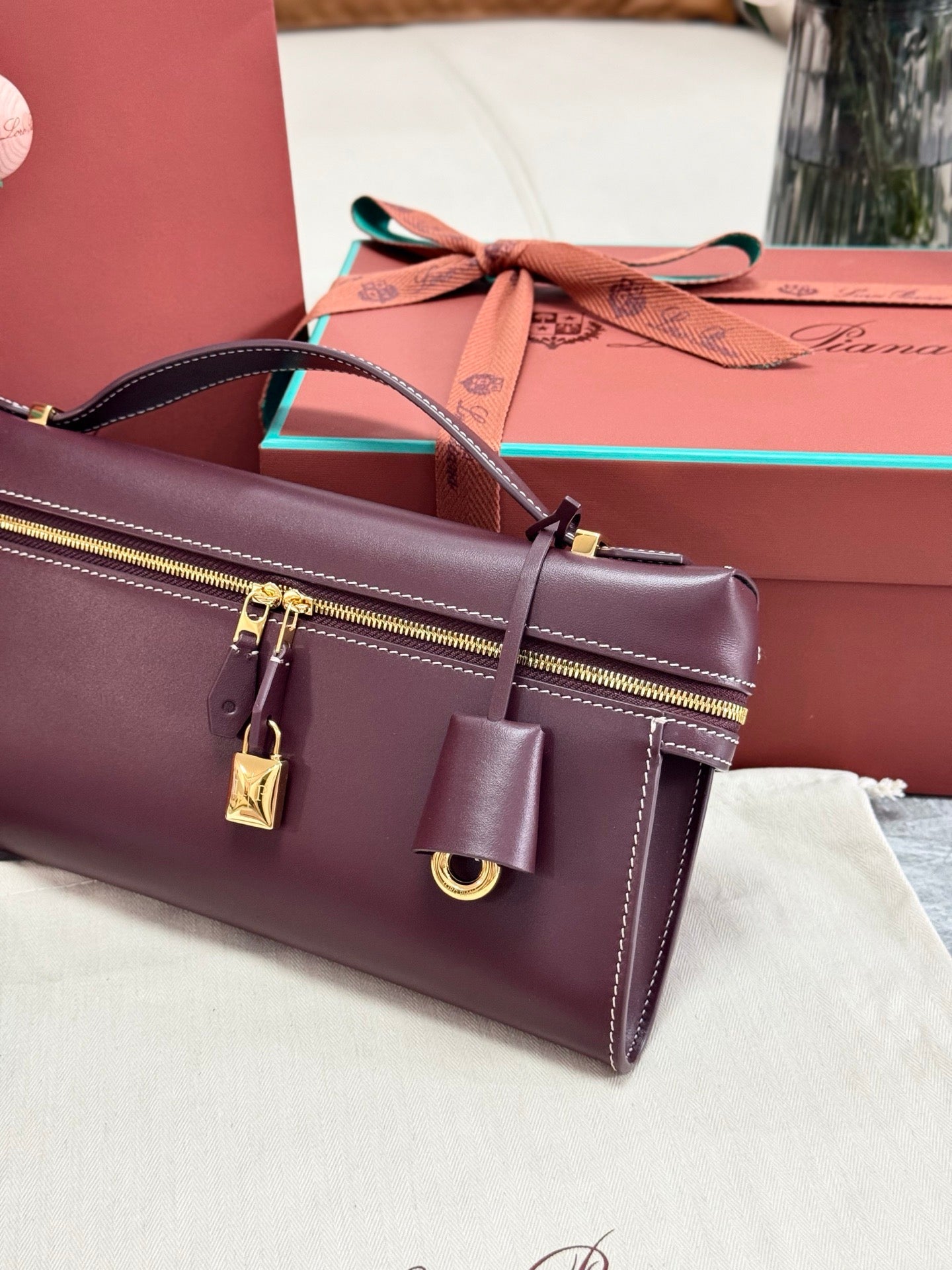 Red brown Bag