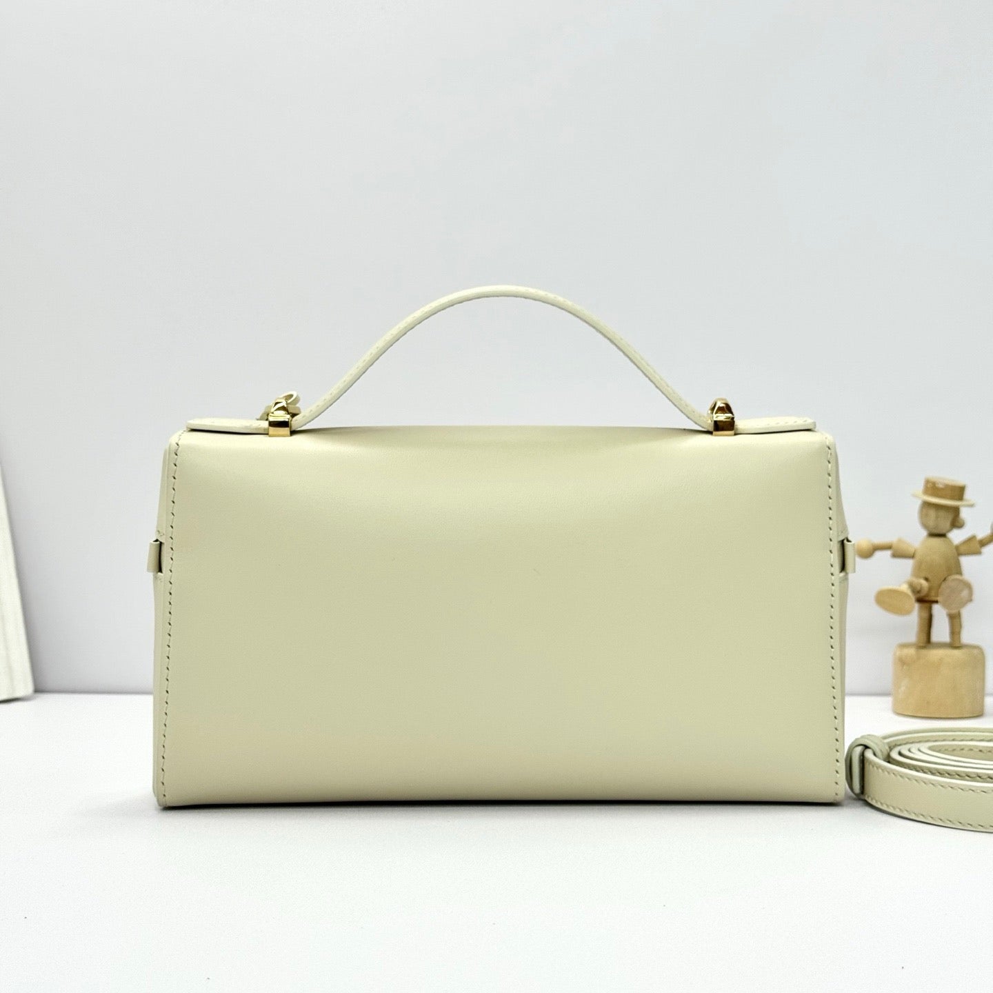 Cream, Beige and Black Bag