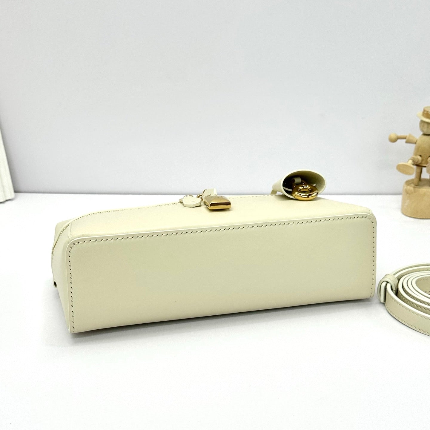 Cream, Beige and Black Bag