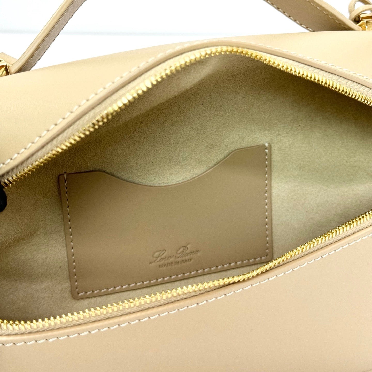 Cream, Beige and Black Bag