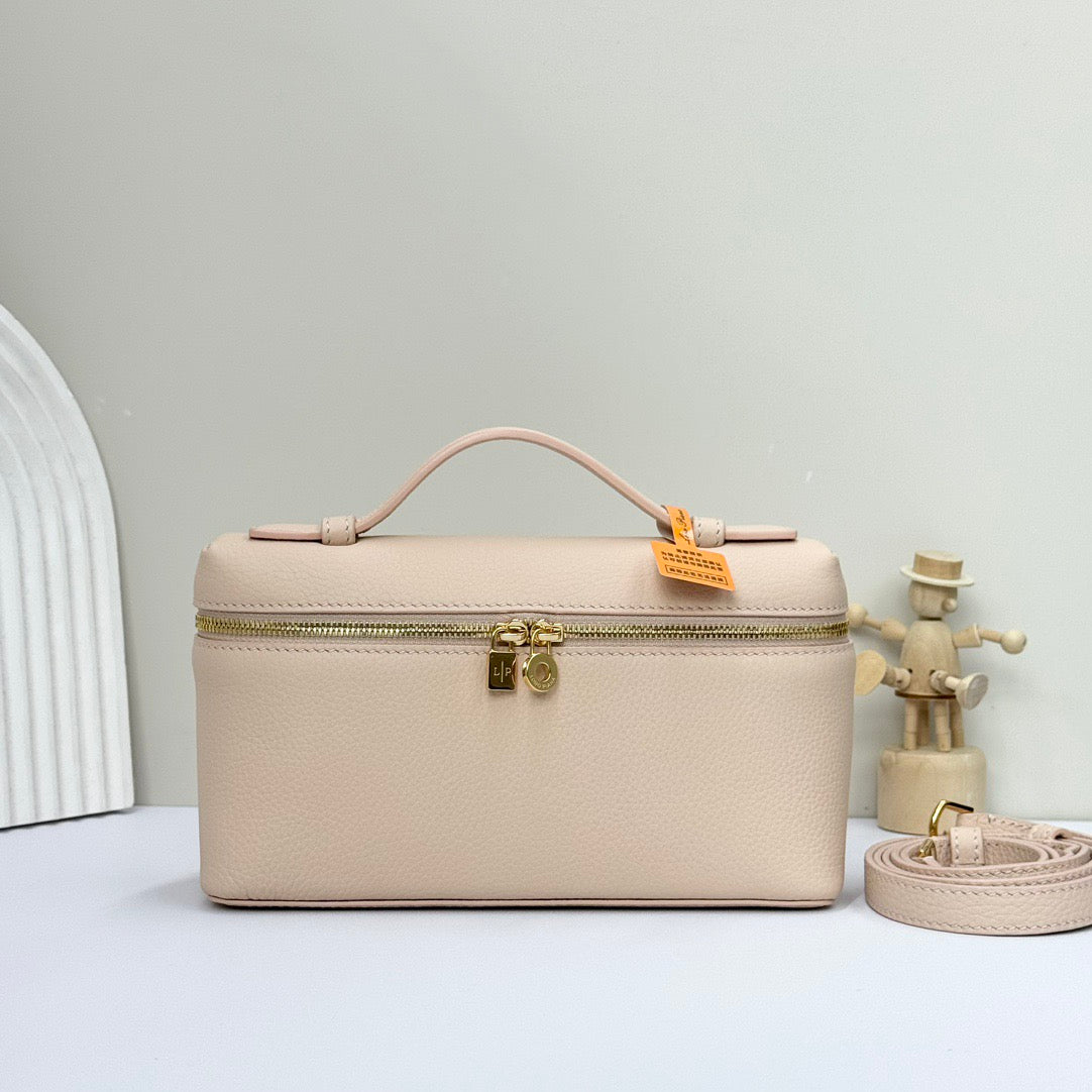 Light beige and Taupe Bag