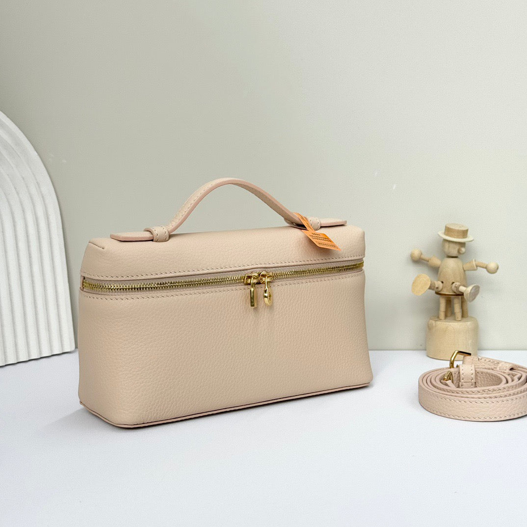 Light beige and Taupe Bag