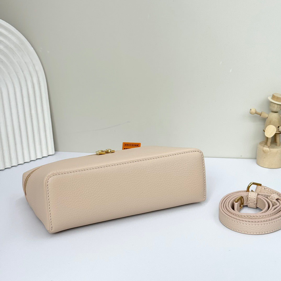 Light beige and Taupe Bag
