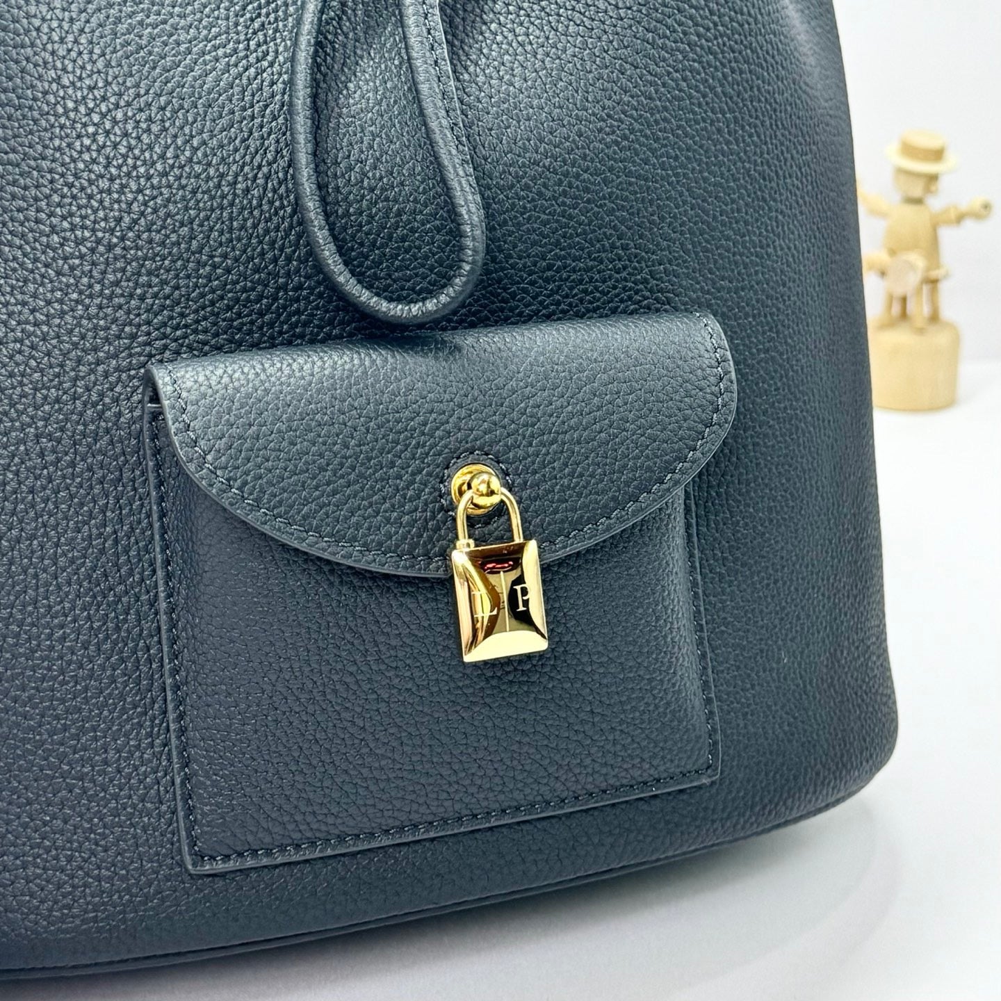 Beige, Black and Brown Bag