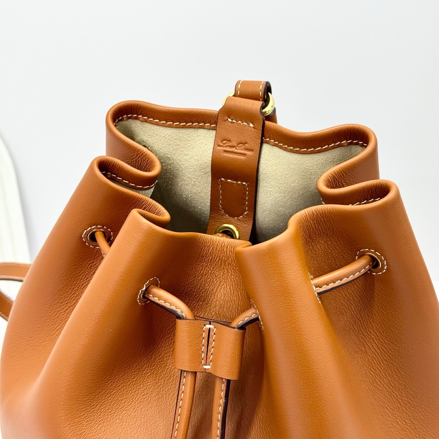 Beige, Black and Brown Bag