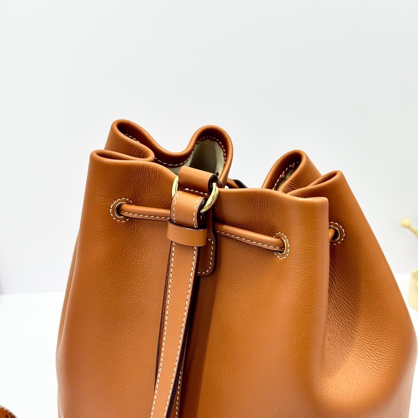 Beige, Black and Brown Bag