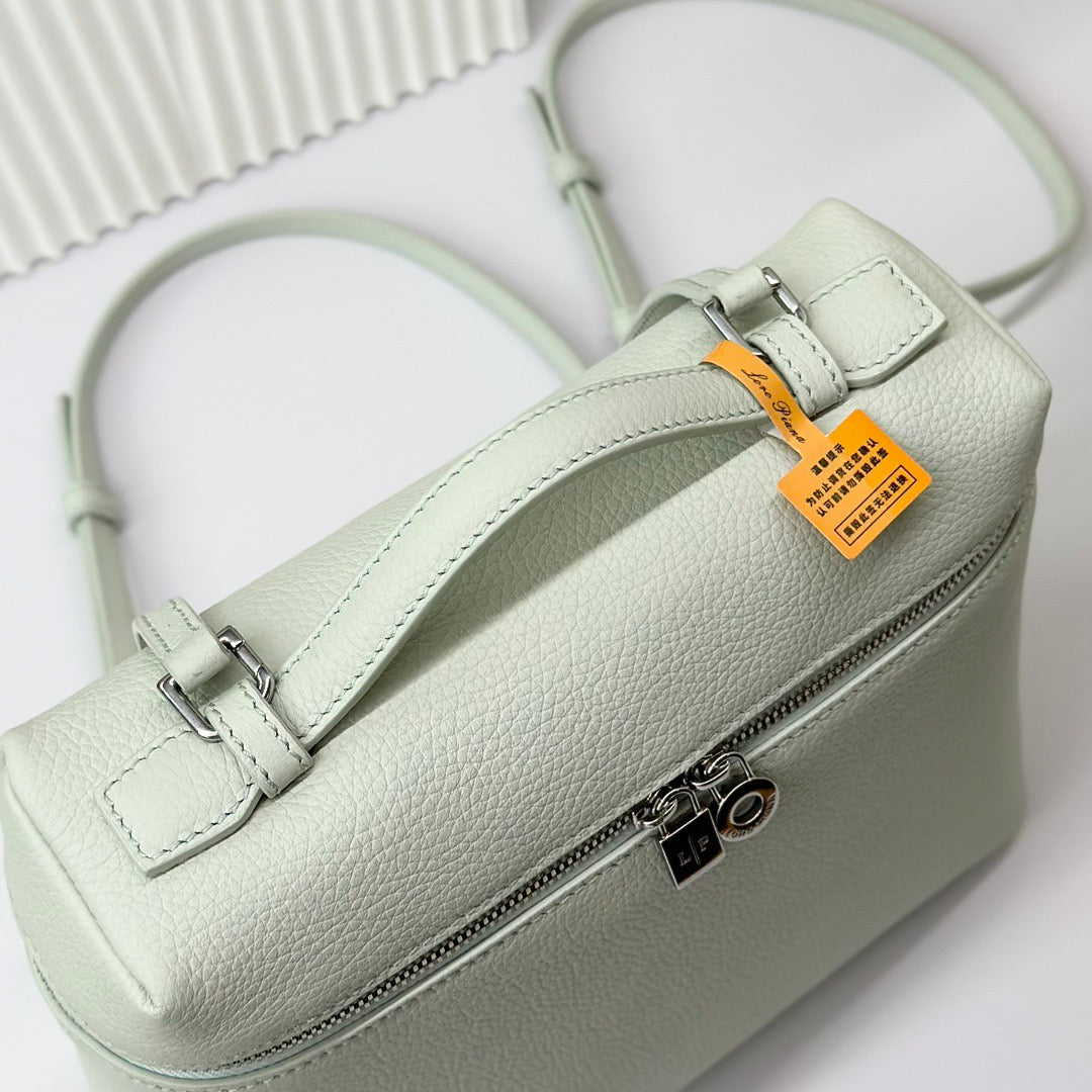 Off-white, Light sky blue and Blue Bag