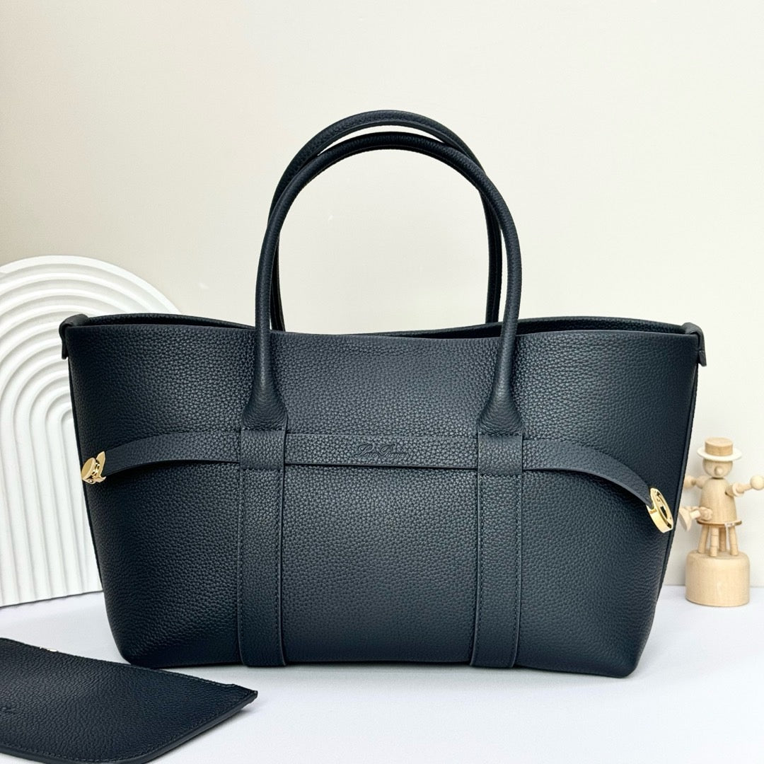 Taupe, Black and Burgundy Bag