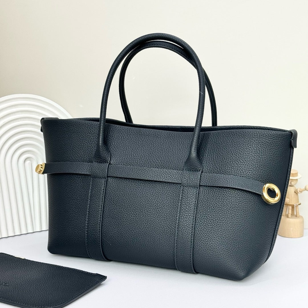 Taupe, Black and Burgundy Bag