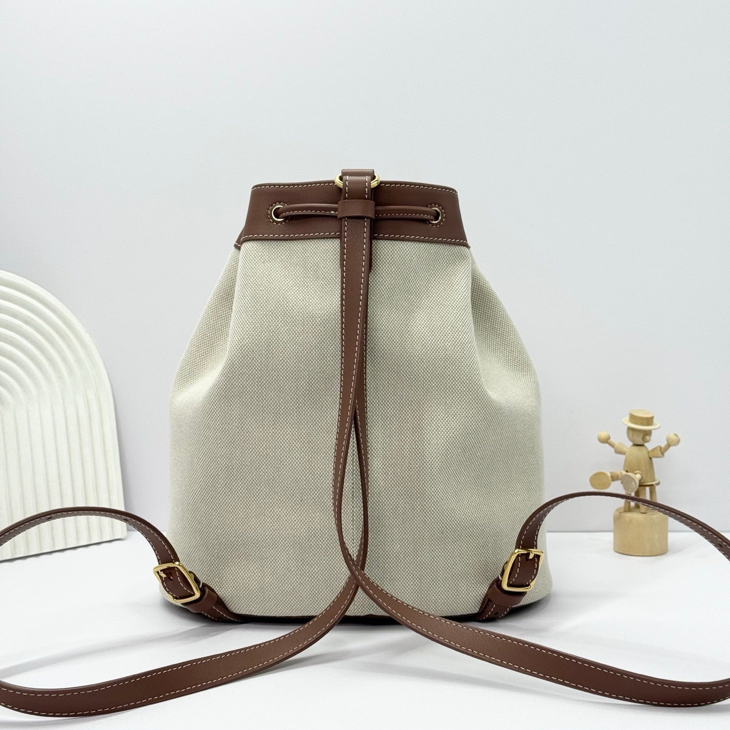 Grey brown Bag