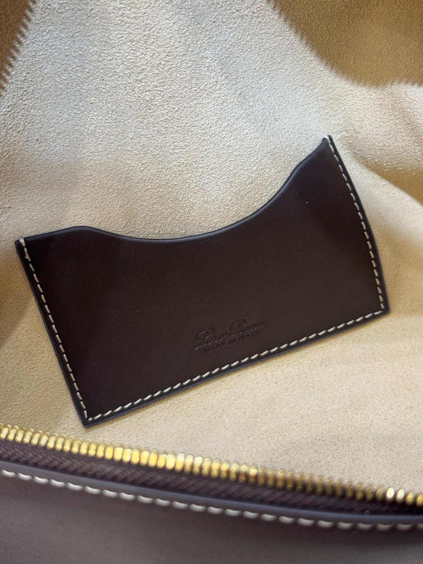 Brown and Black Bag