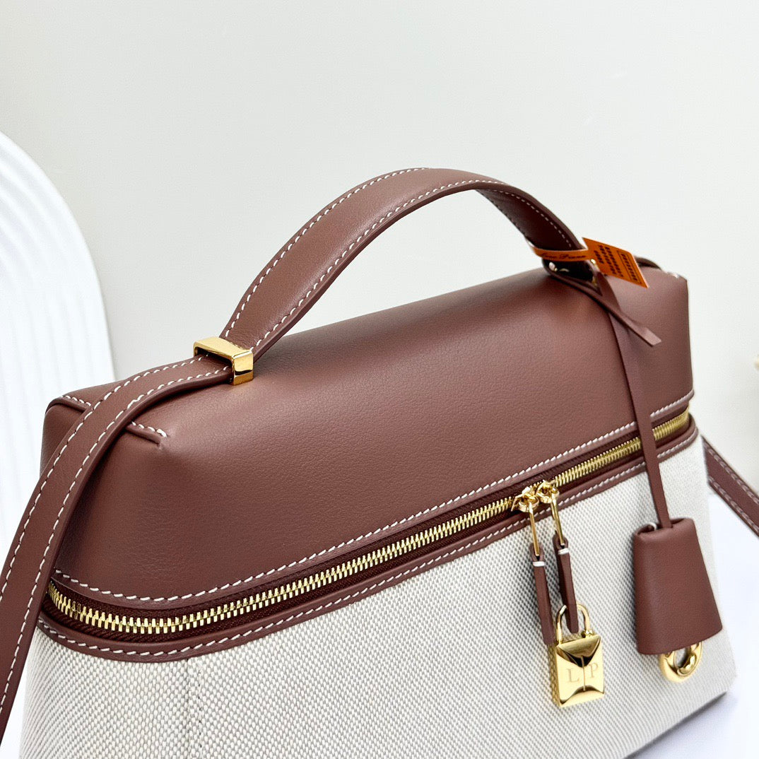 Grey brown Bag