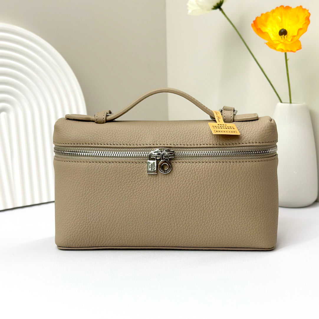 Light beige and Taupe Bag