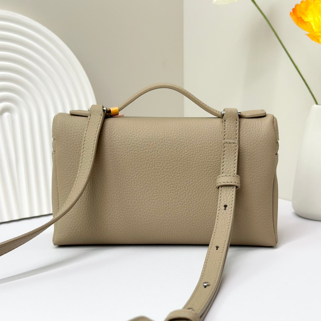 Light beige and Taupe Bag