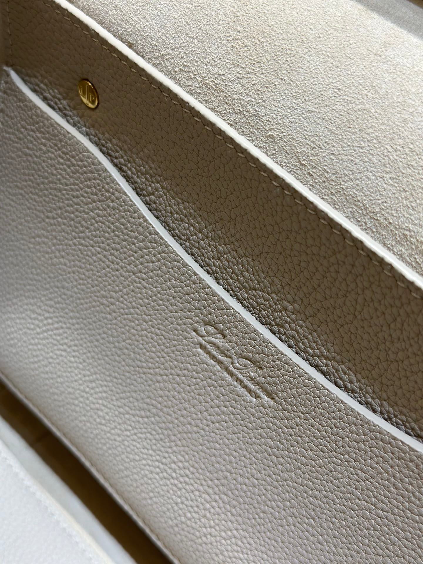 Black and Off-white Bag