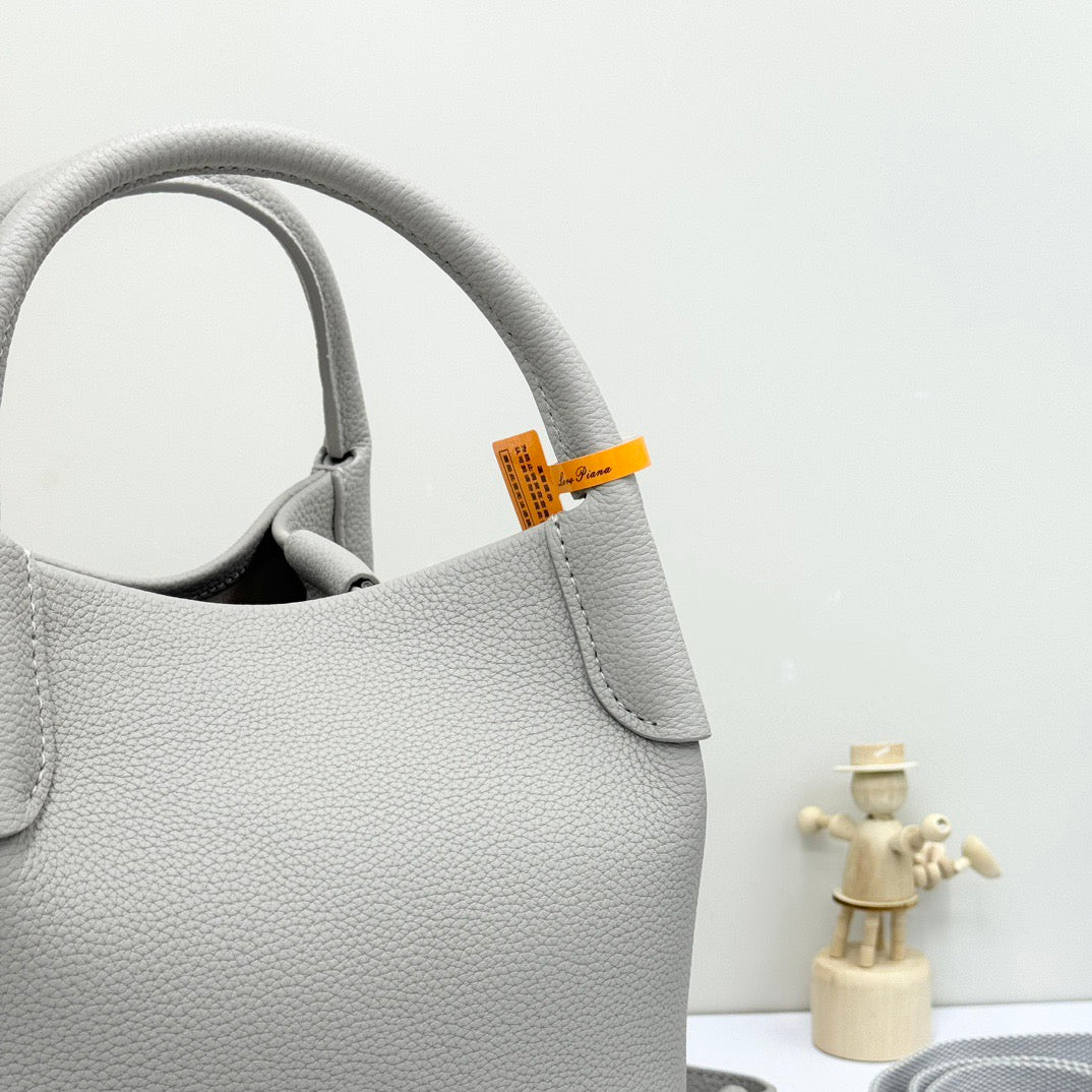 Light pink and Grey Bag