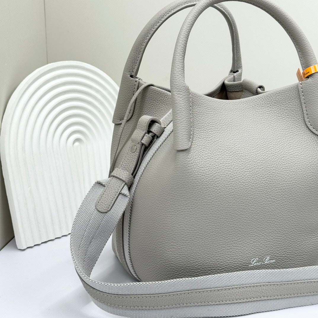 Light pink and Grey Bag
