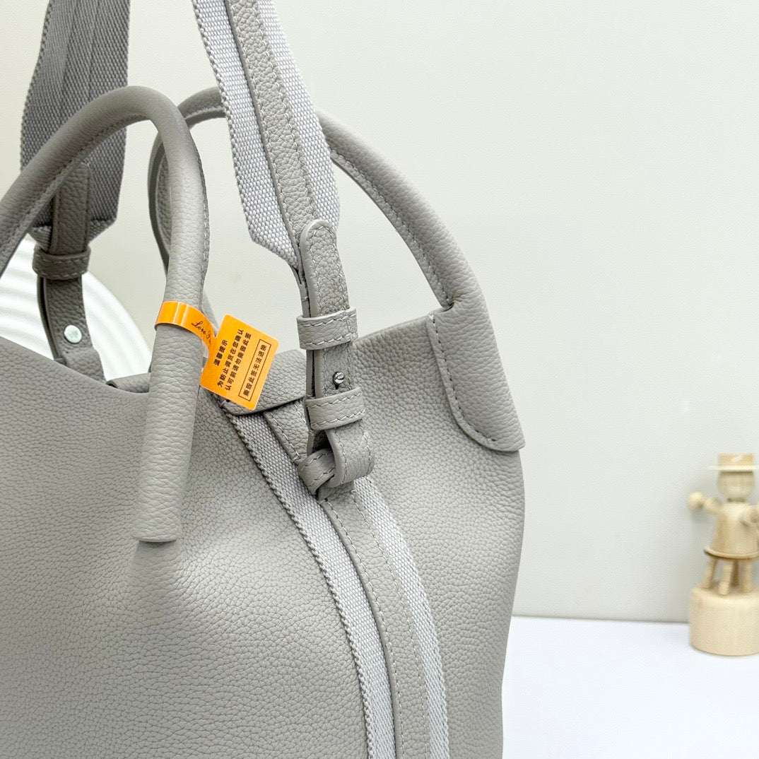 Light pink and Grey Bag