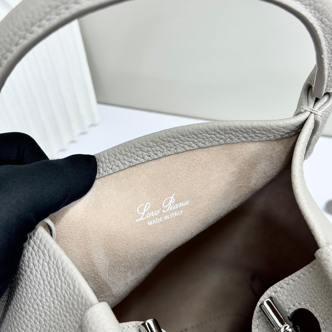 Light pink and Grey Bag