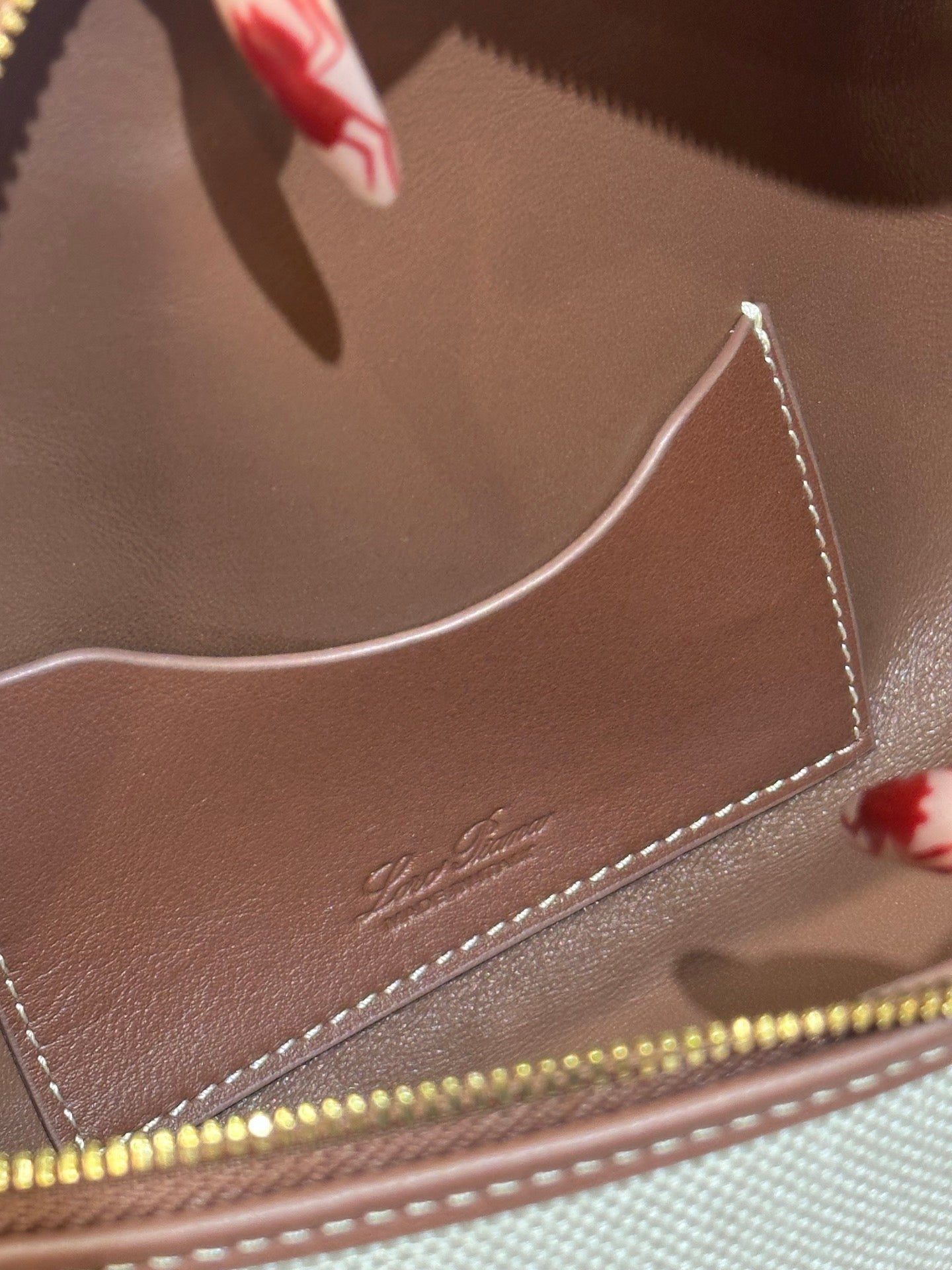Grey brown Bag