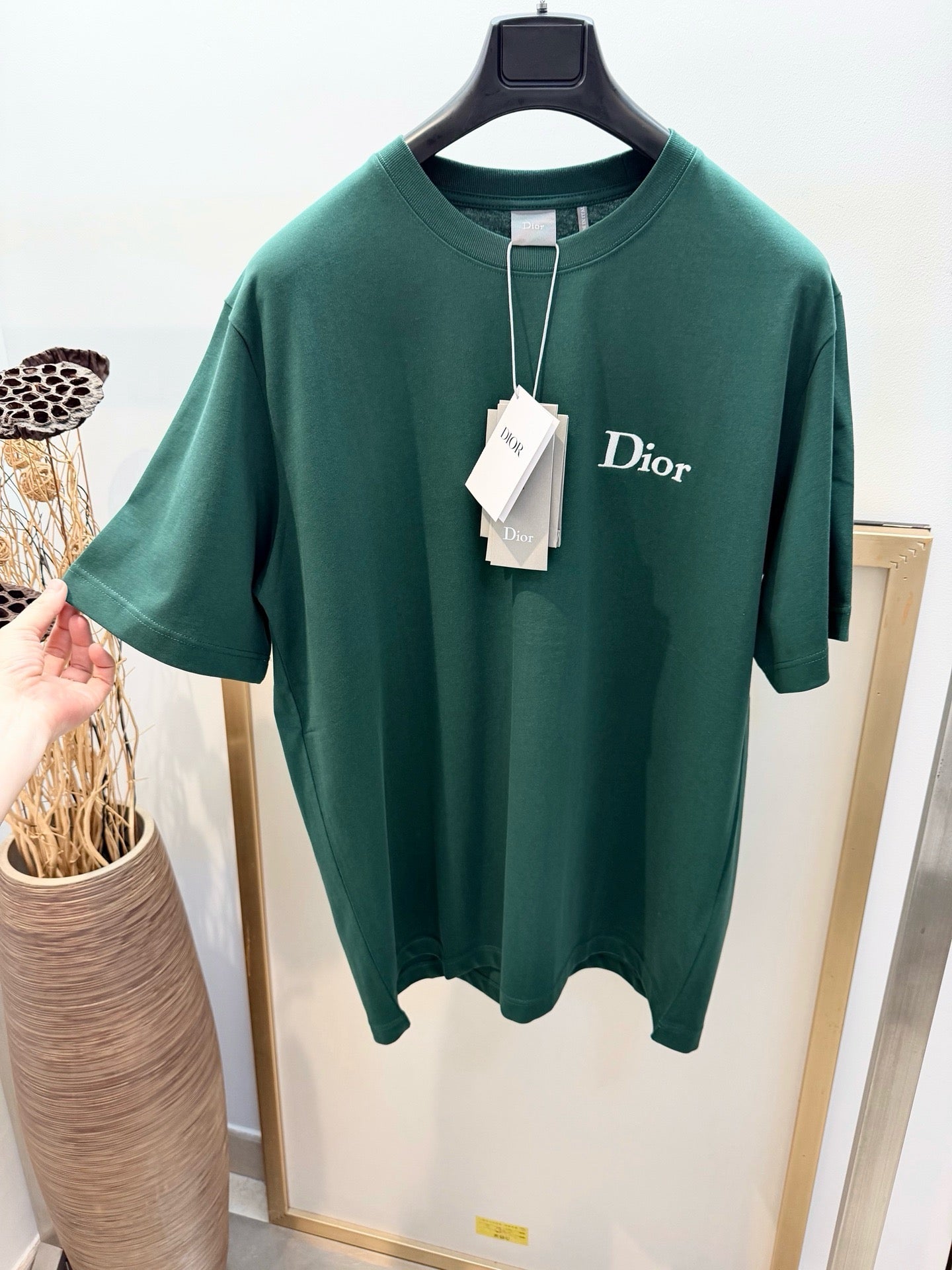Green, Pink, White and Black T-Shirt - FashionHype.xyz