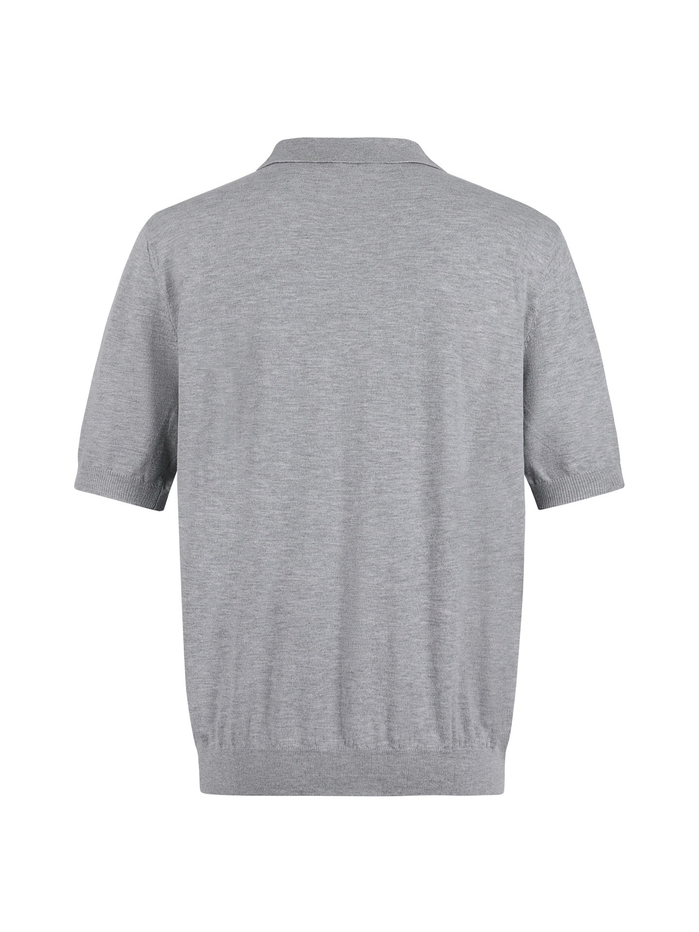 Grey and Black Polo - Size M