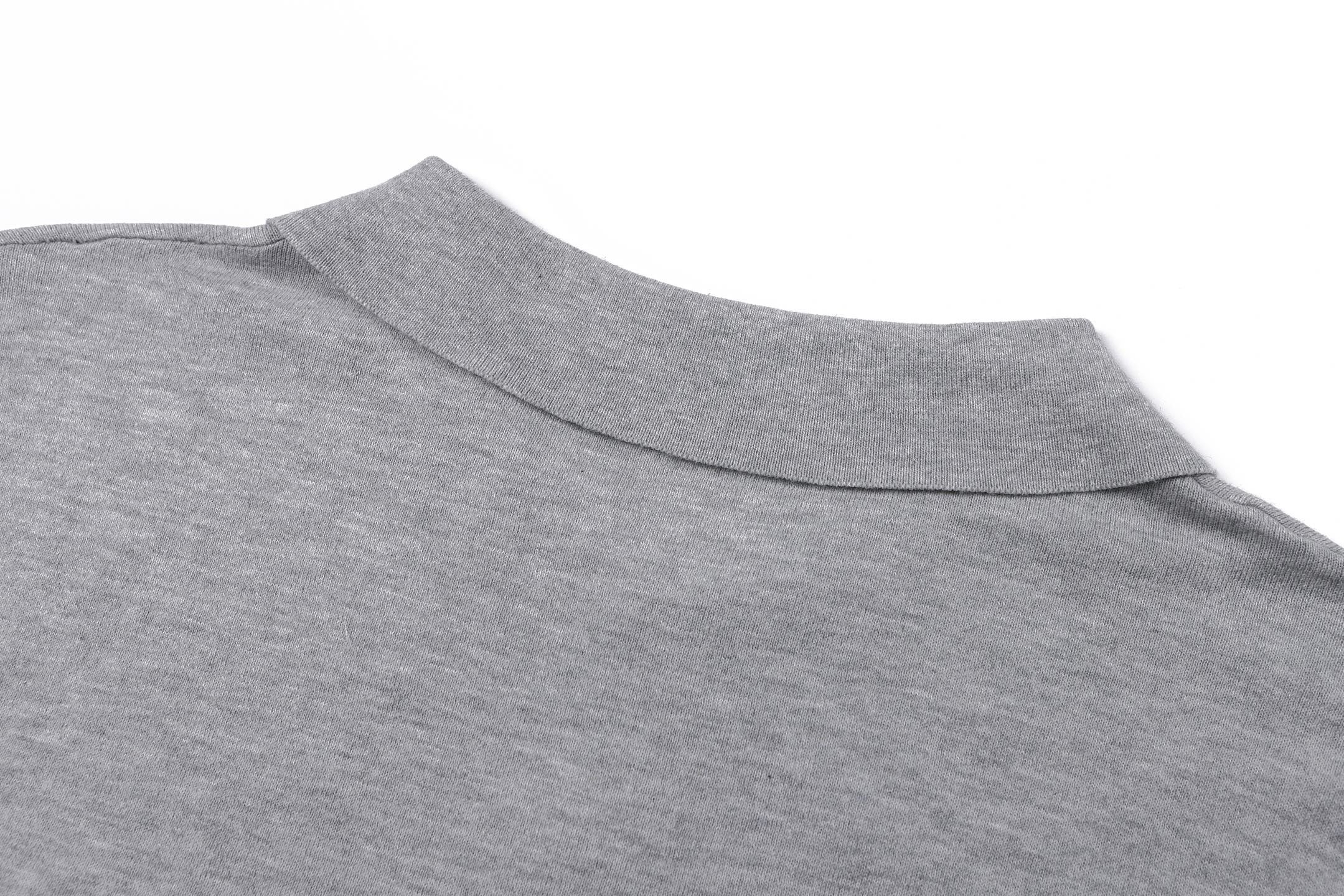 Grey and Black Polo - Size M
