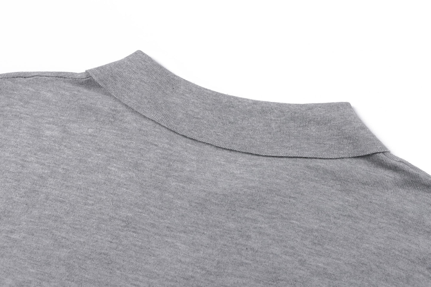 Grey and Black Polo - Size M
