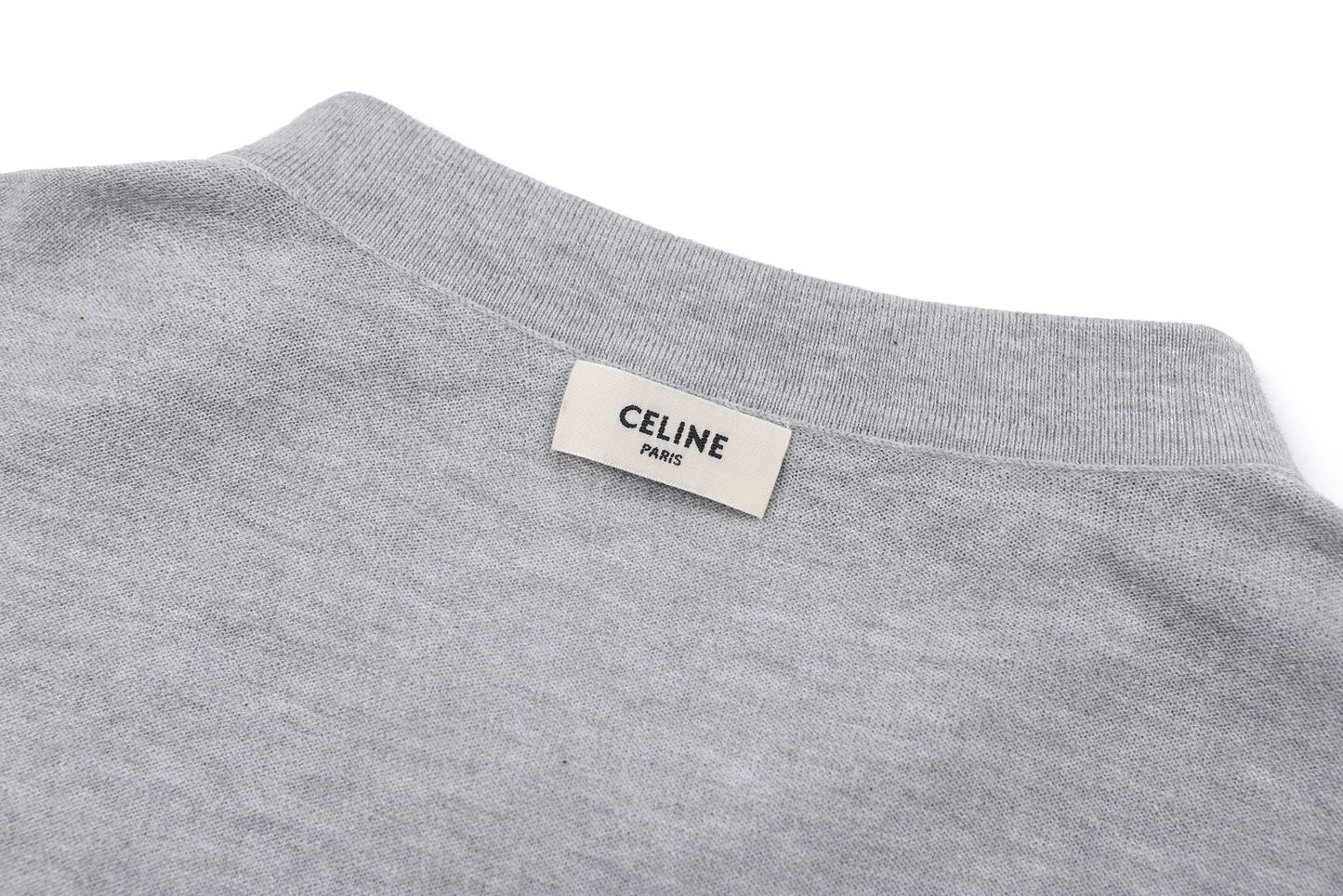 Grey and Black Polo - Size M