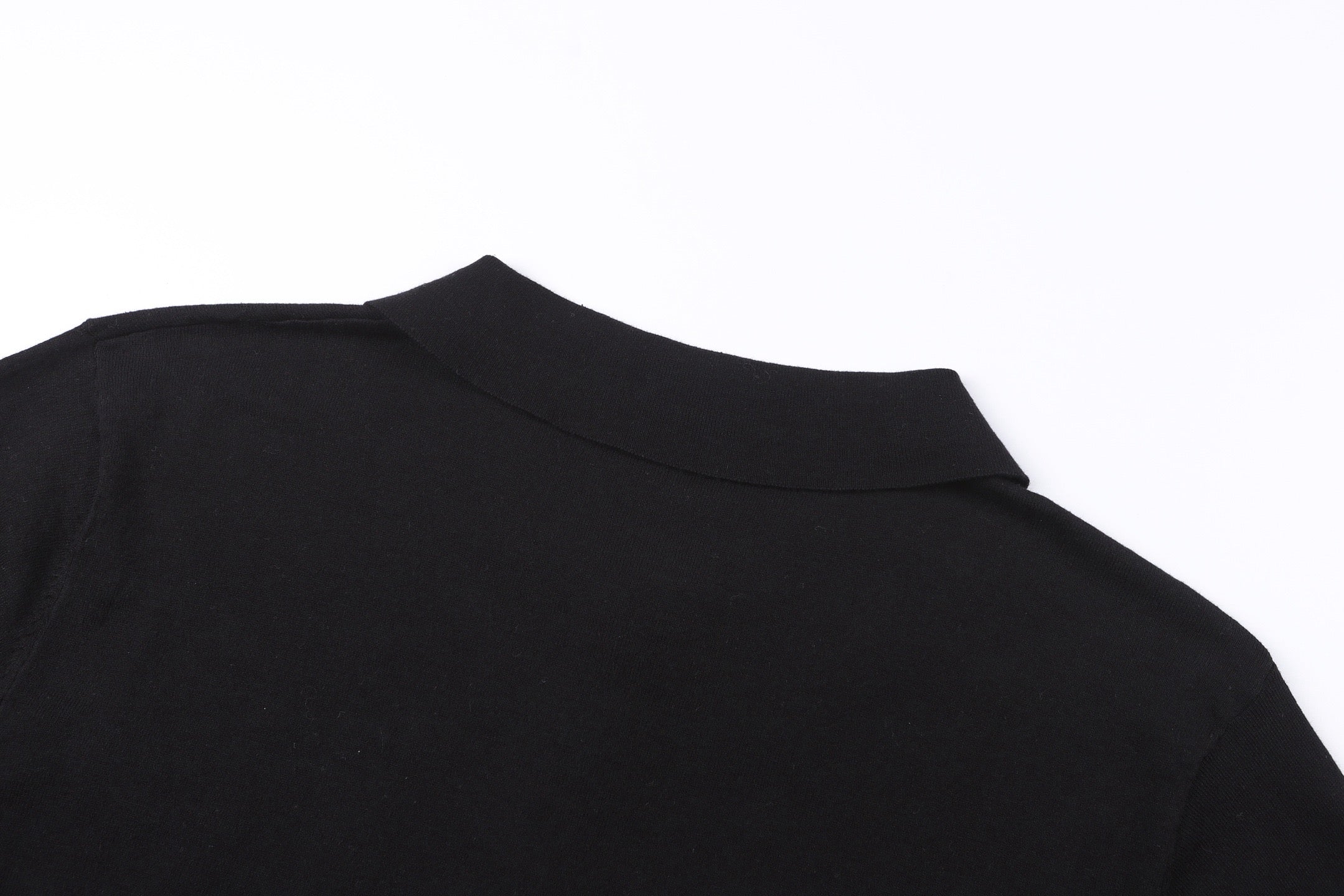 Grey and Black Polo - Size M